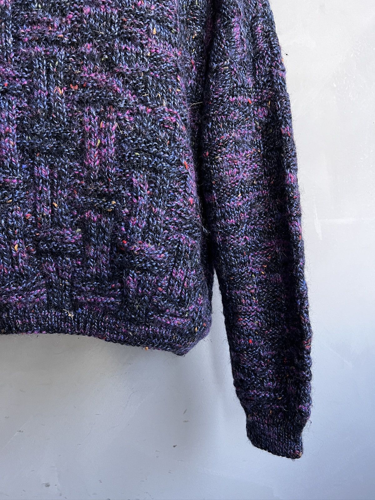 Valentino Valentino vintage sweater purple knitted classic luxury Size US M / EU 48-50 / 2 - 4 Thumbnail