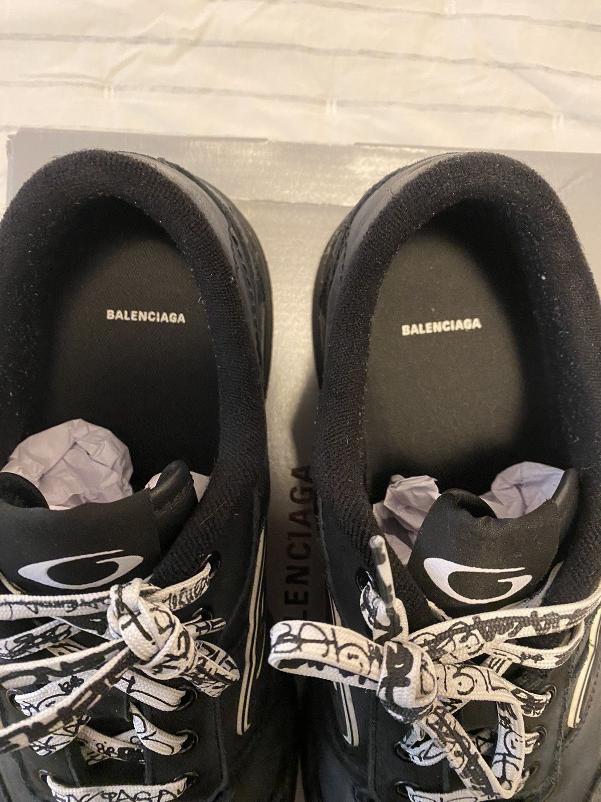 Balenciaga Balenciaga Hamptons Sneaker Black Sz46 Size US 13 / EU 46 - 6 Thumbnail