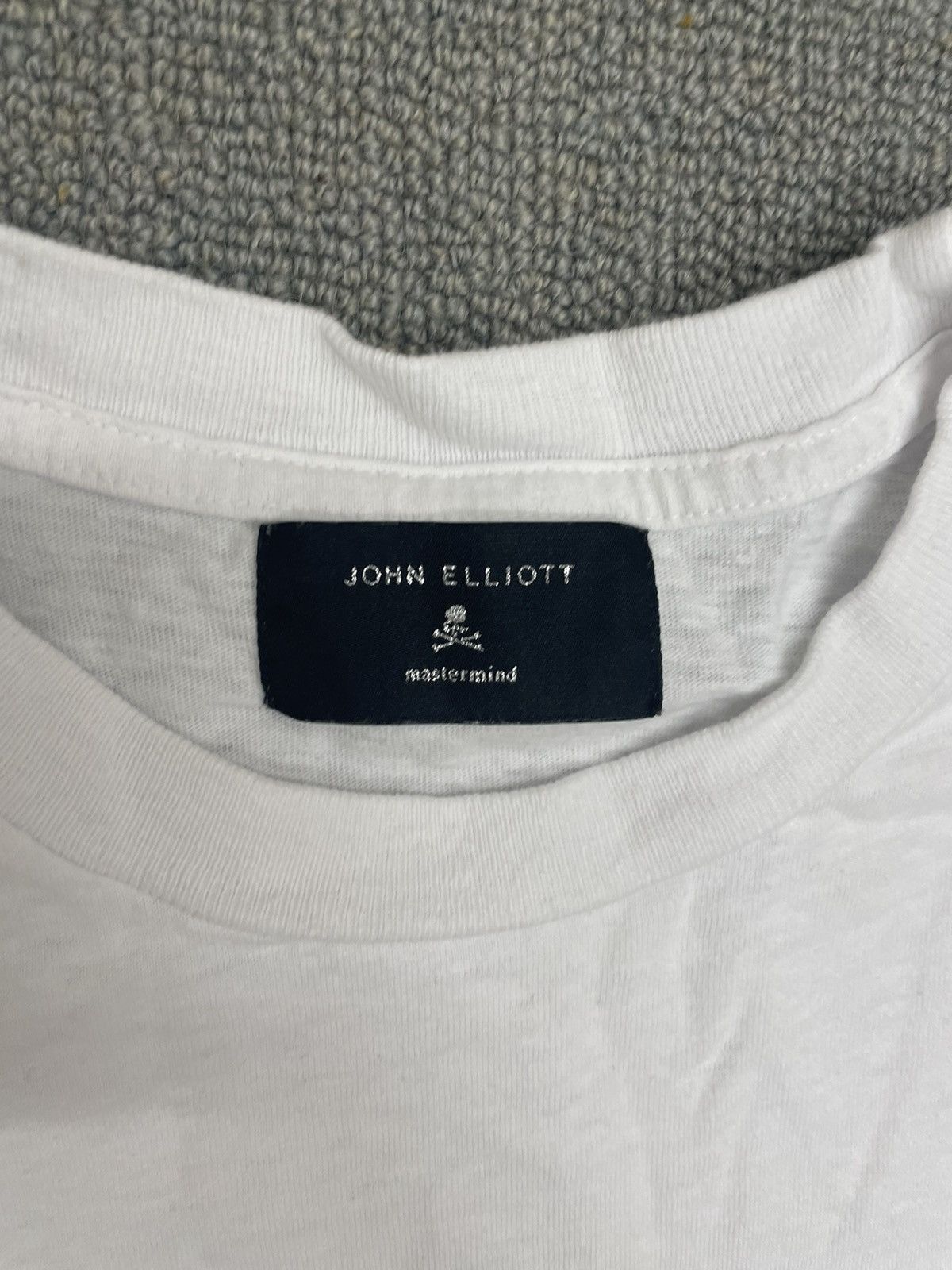 John Elliott John Elliott x Mastermind Japan Distressed Pocket Tee Size US M / EU 48-50 / 2 - 2 Thumbnail