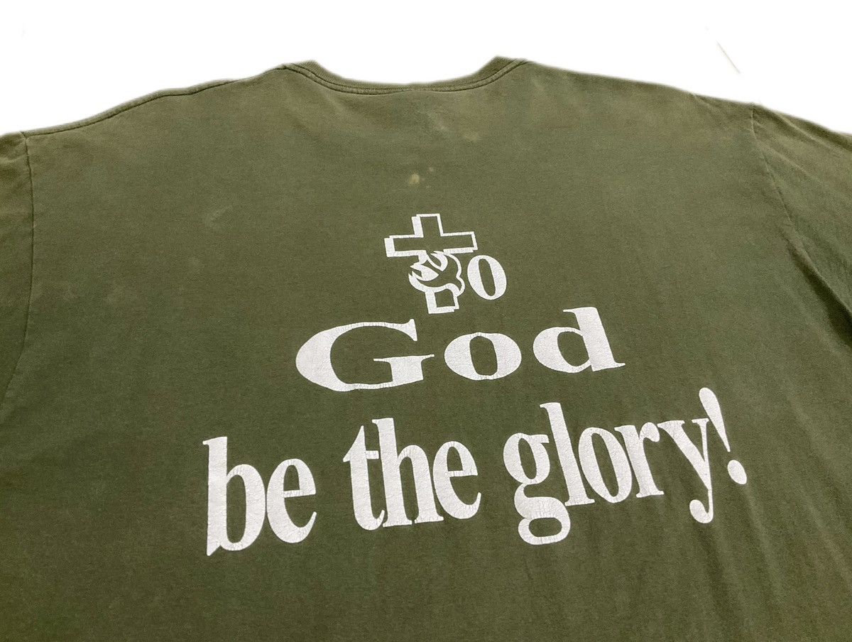 🔥Y2K Vintage Jesus Shirt To God Be the Glory