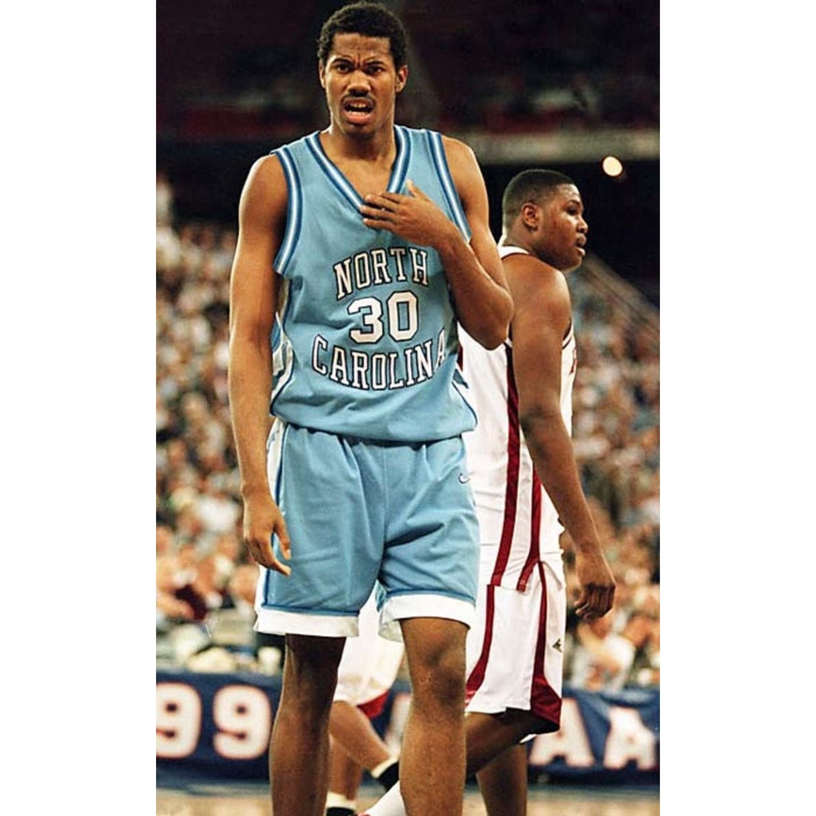 NBA × NCAA × Nike Vintage Nike North Carolina Tarheels Rasheed Wallace ...