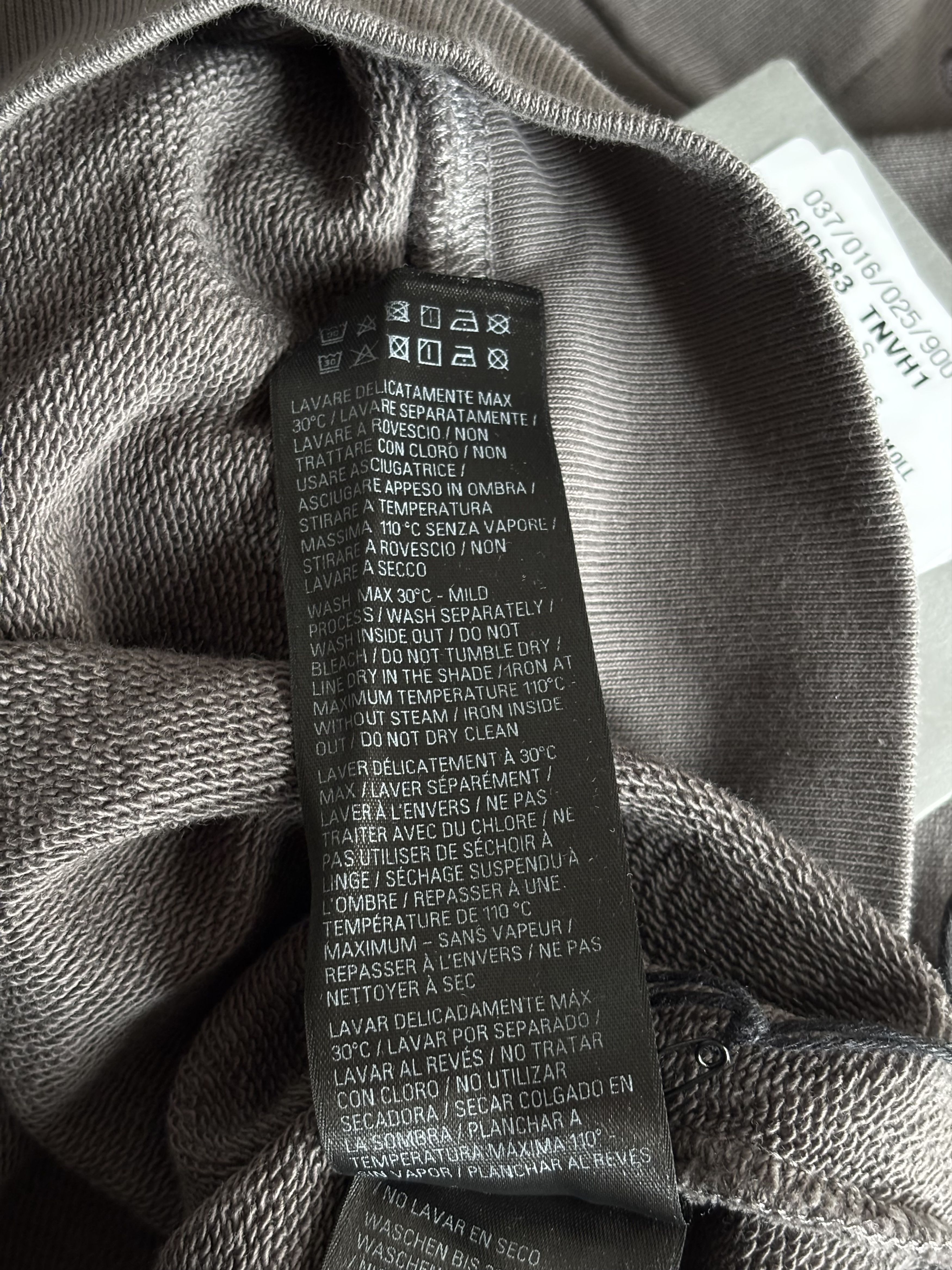 Balenciaga Balenciaga grey logo hoodie Size US S / EU 44-46 / 1 - 11 Thumbnail