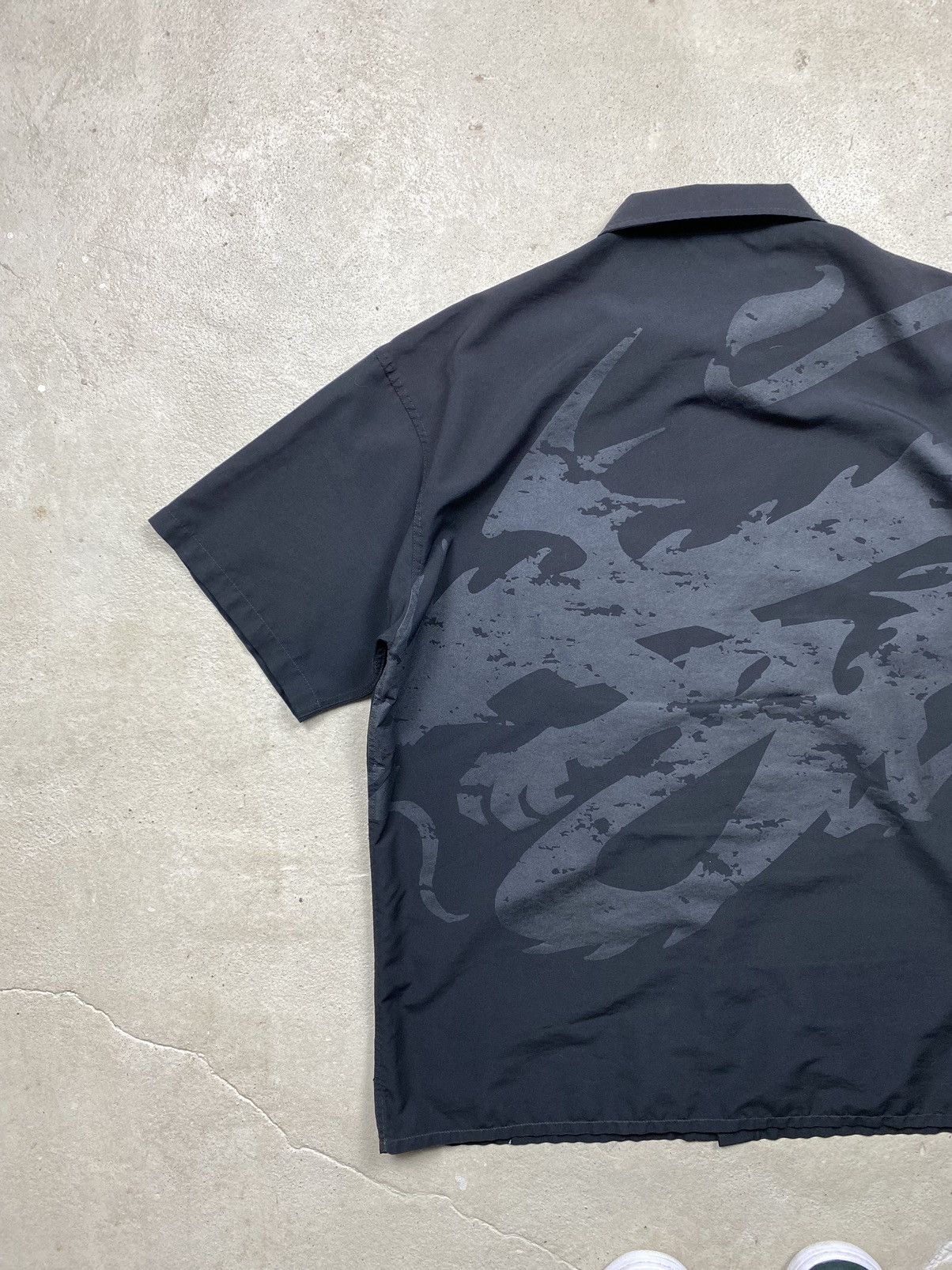JNCO × Tapout × Tribal Streetwear Vintage Japanese Dragon Bad Boy Shirt Enjoy Size US M / EU 48-50 / 2 - 14 Thumbnail