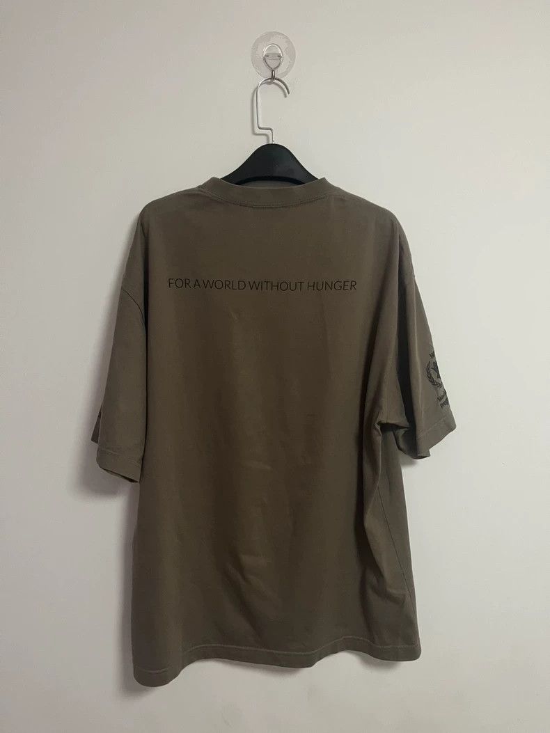 Balenciaga Balenciaga Logo letter khaki short sleeve T-shirt Size US M / EU 48-50 / 2 - 2 Thumbnail