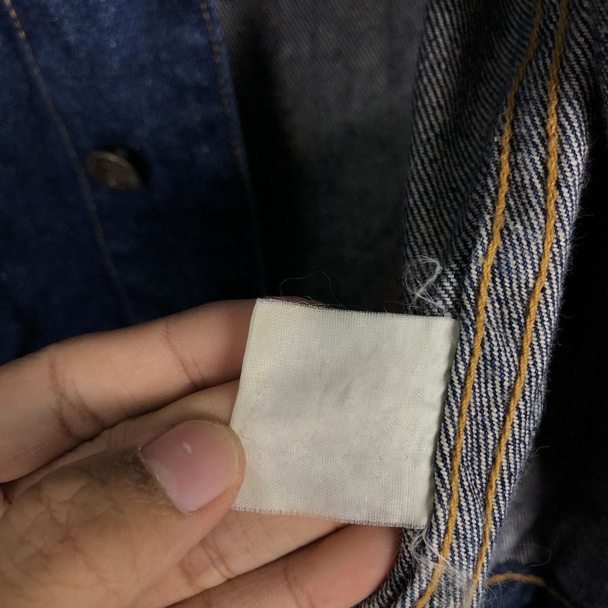 Japanese Brand 📌Vintage Trucker Denim Biker Jacket Nepuca Issey Miyake Size US L / EU 52-54 / 3 - 19 Thumbnail