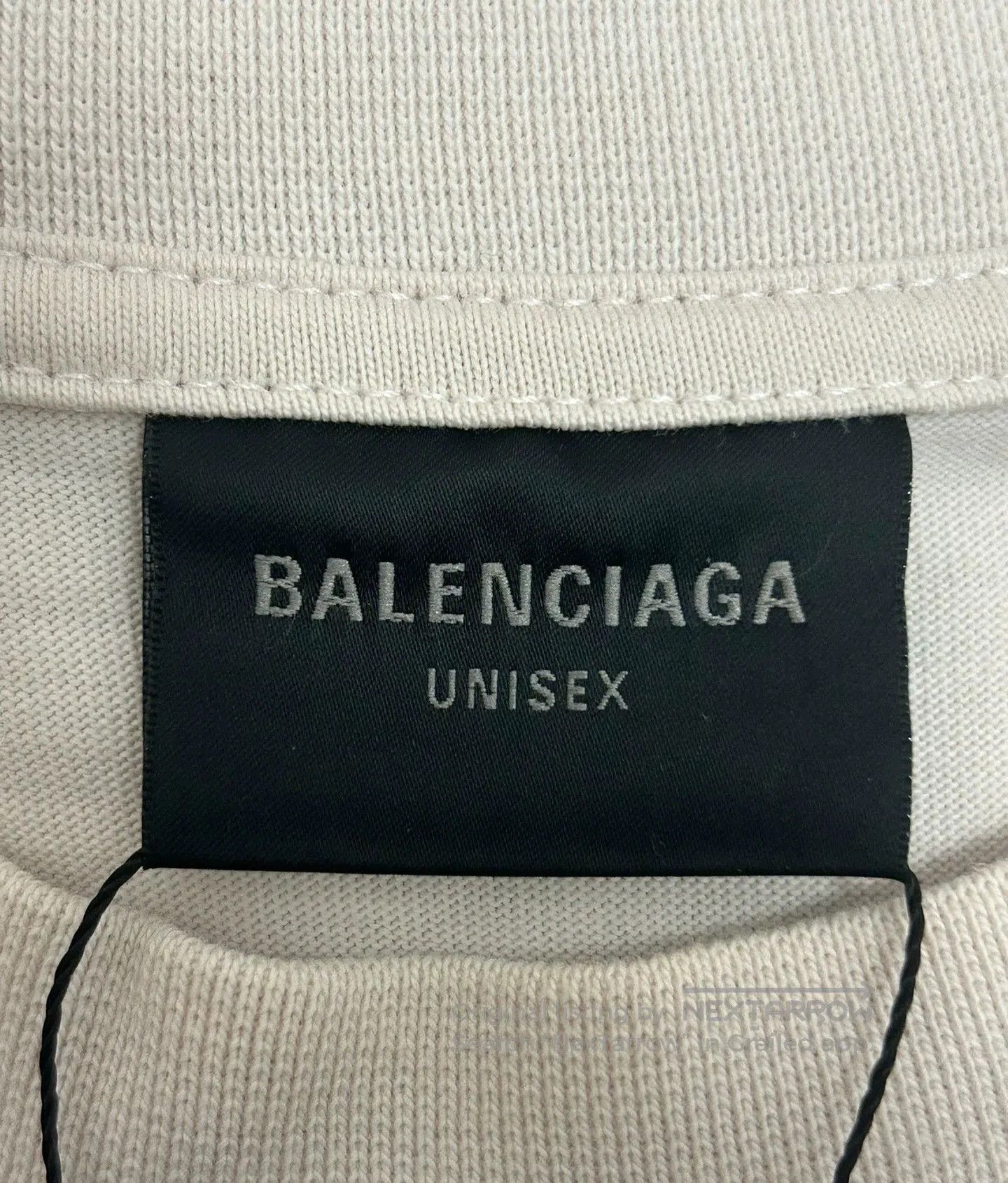 Balenciaga Balenciaga SS24 Logo Distressed Crewneck Tee. Size US XS / EU 42 / 0 - 4 Thumbnail