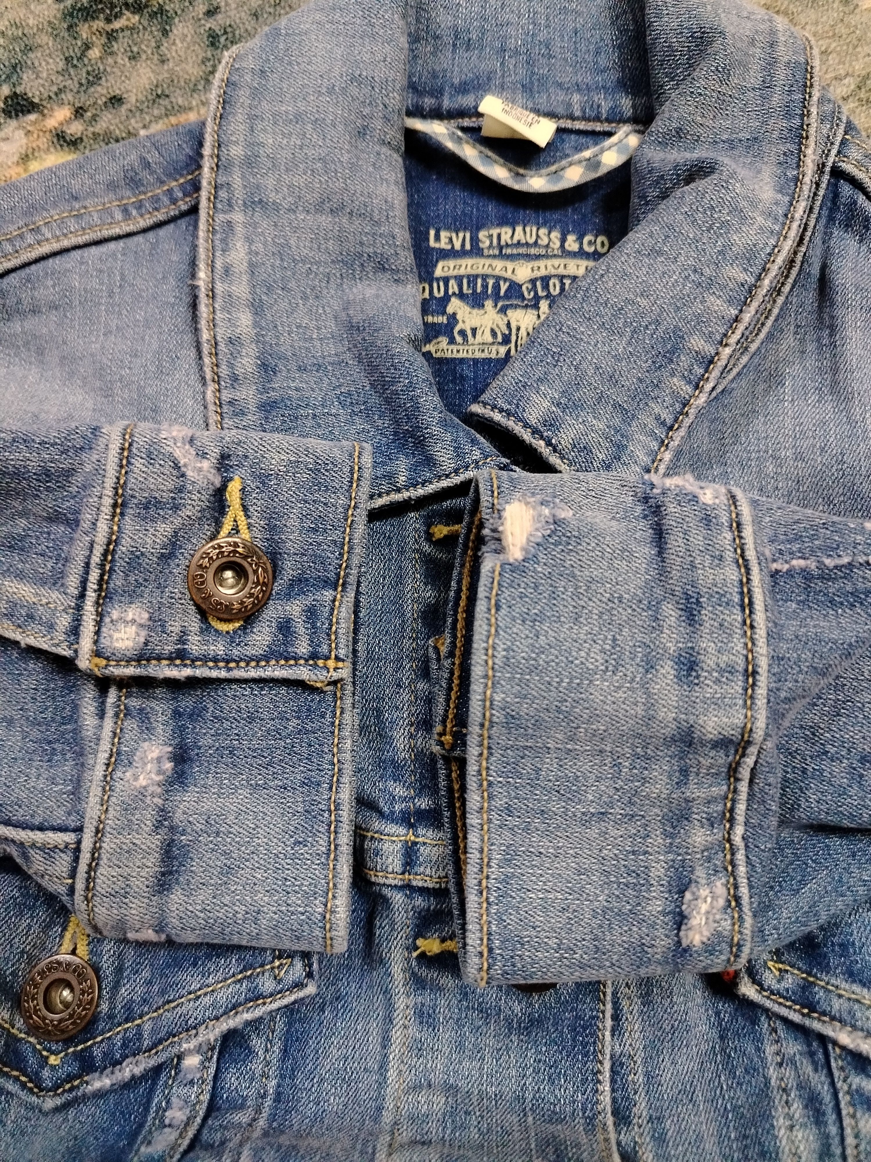 Levi's Levis trucker denim jacket Size S / US 4 / IT 40 - 3 Thumbnail