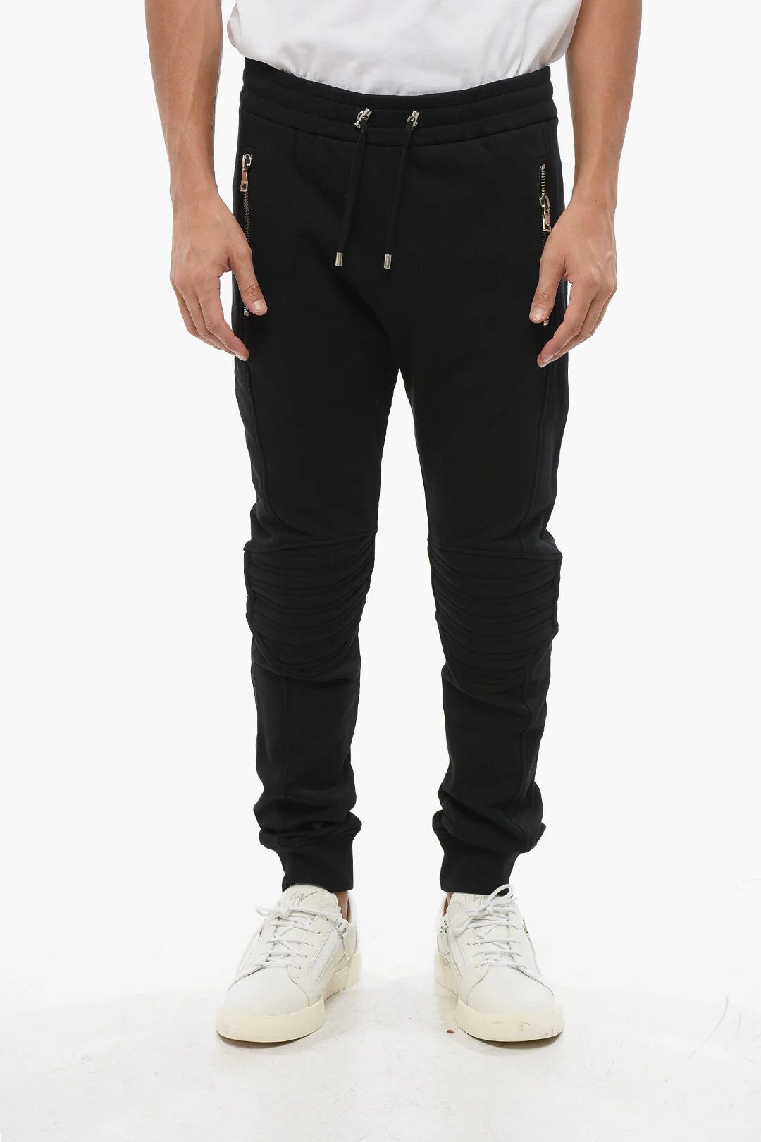 Balmain og1mm0326 Sweatpants & Joggers in Black Size US 30 / EU 46 - 1 Thumbnail