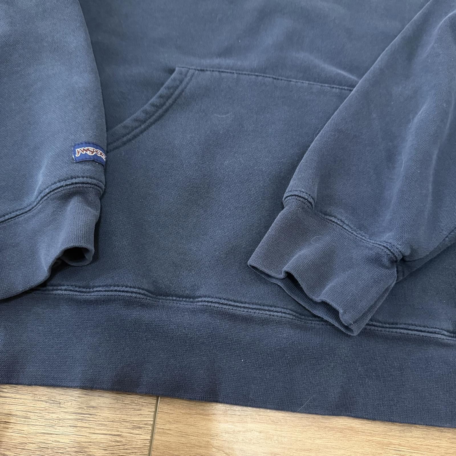 Jansport Vintage 90s Navy Midshipmen Jansport Hoodie Size US L / EU 52-54 / 3 - 3 Thumbnail