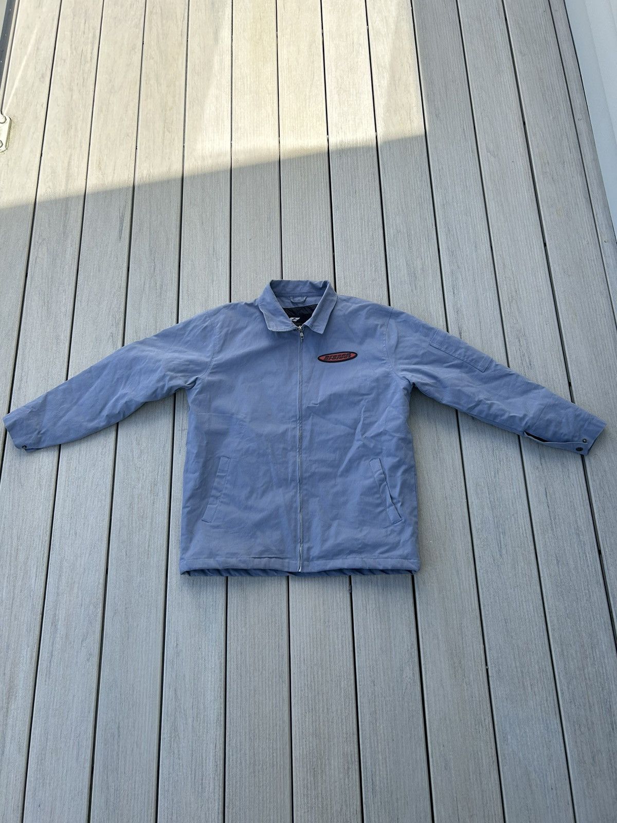 image of Erased Project Carpenter Jacket in Slate Blue, Men's (Size Large)