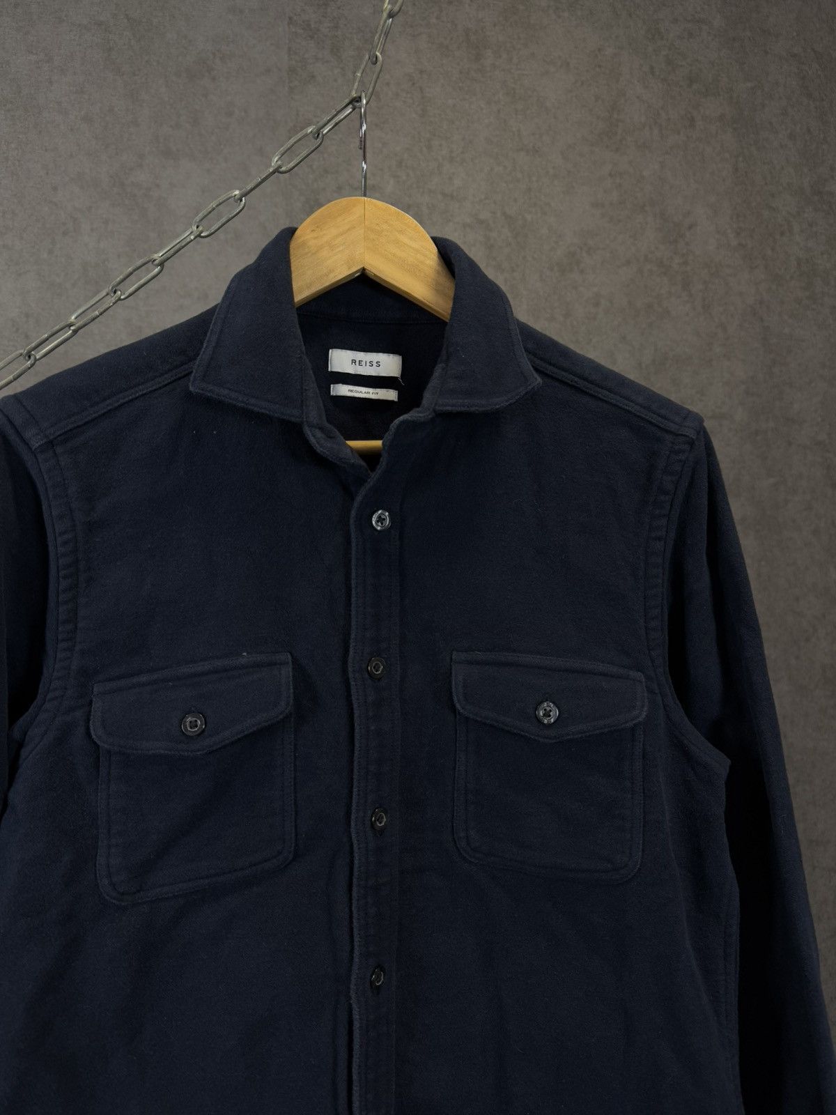 Reiss Reiss designer double pocket heavy shirt Size US S / EU 44-46 / 1 - 3 Thumbnail
