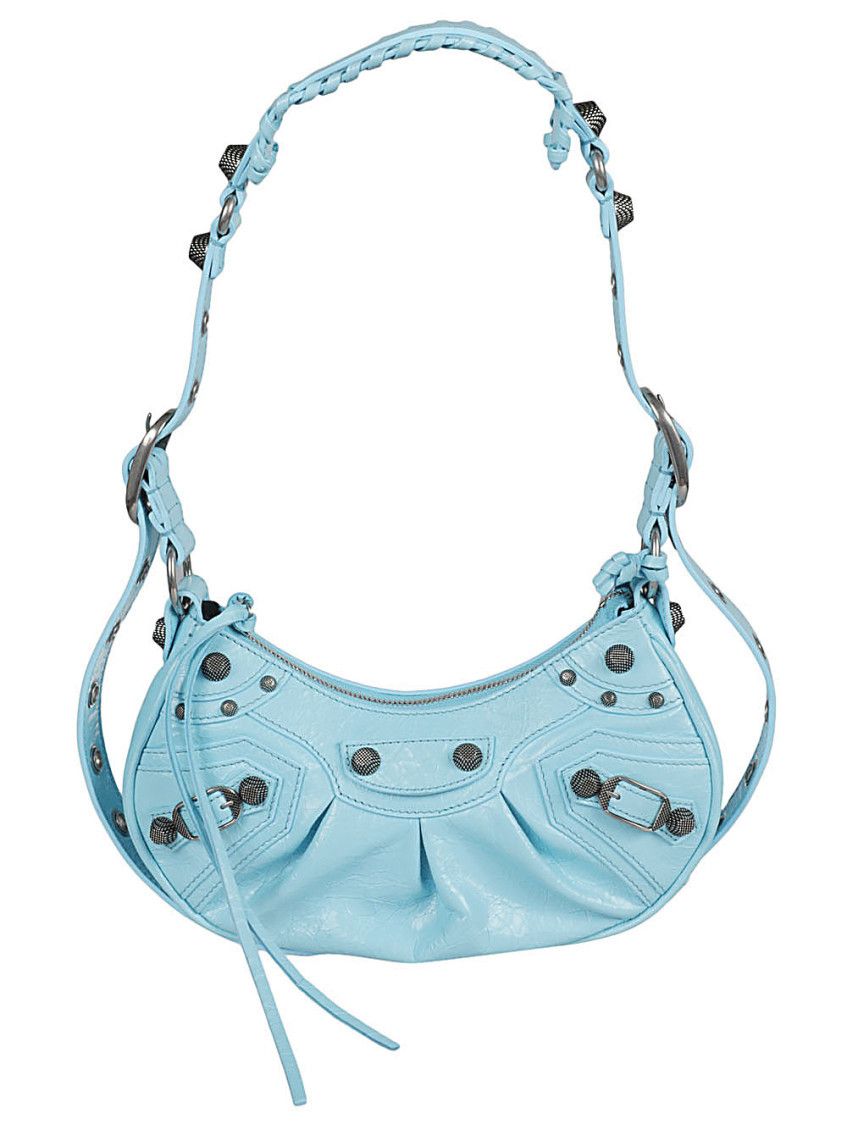 Balenciaga o1tr1nto1025 Size: OS / Le Cagole XS Shoulder Bag in Blue Size ONE SIZE - 1 Thumbnail