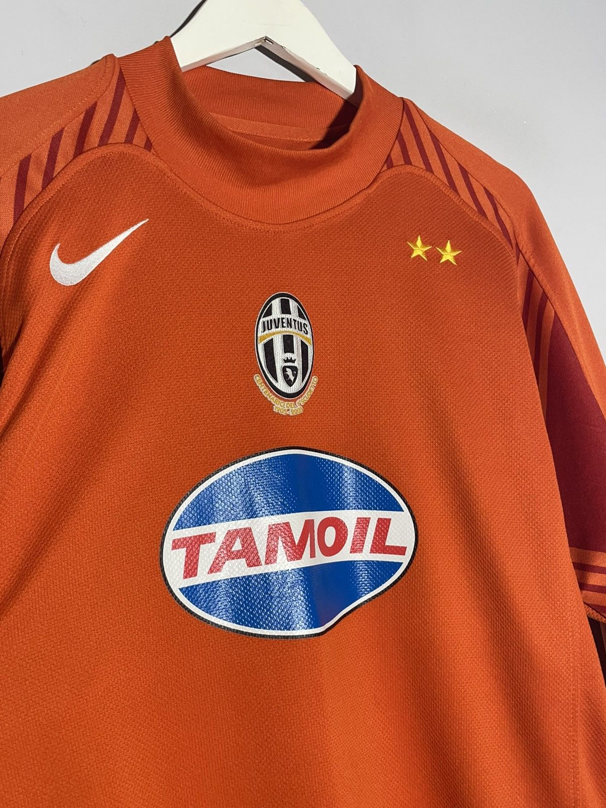 Nike × Vintage Juventus FC Nike 2005/06 Goalkeeper Vintage Soccer Jersey Size US L / EU 52-54 / 3 - 3 Thumbnail