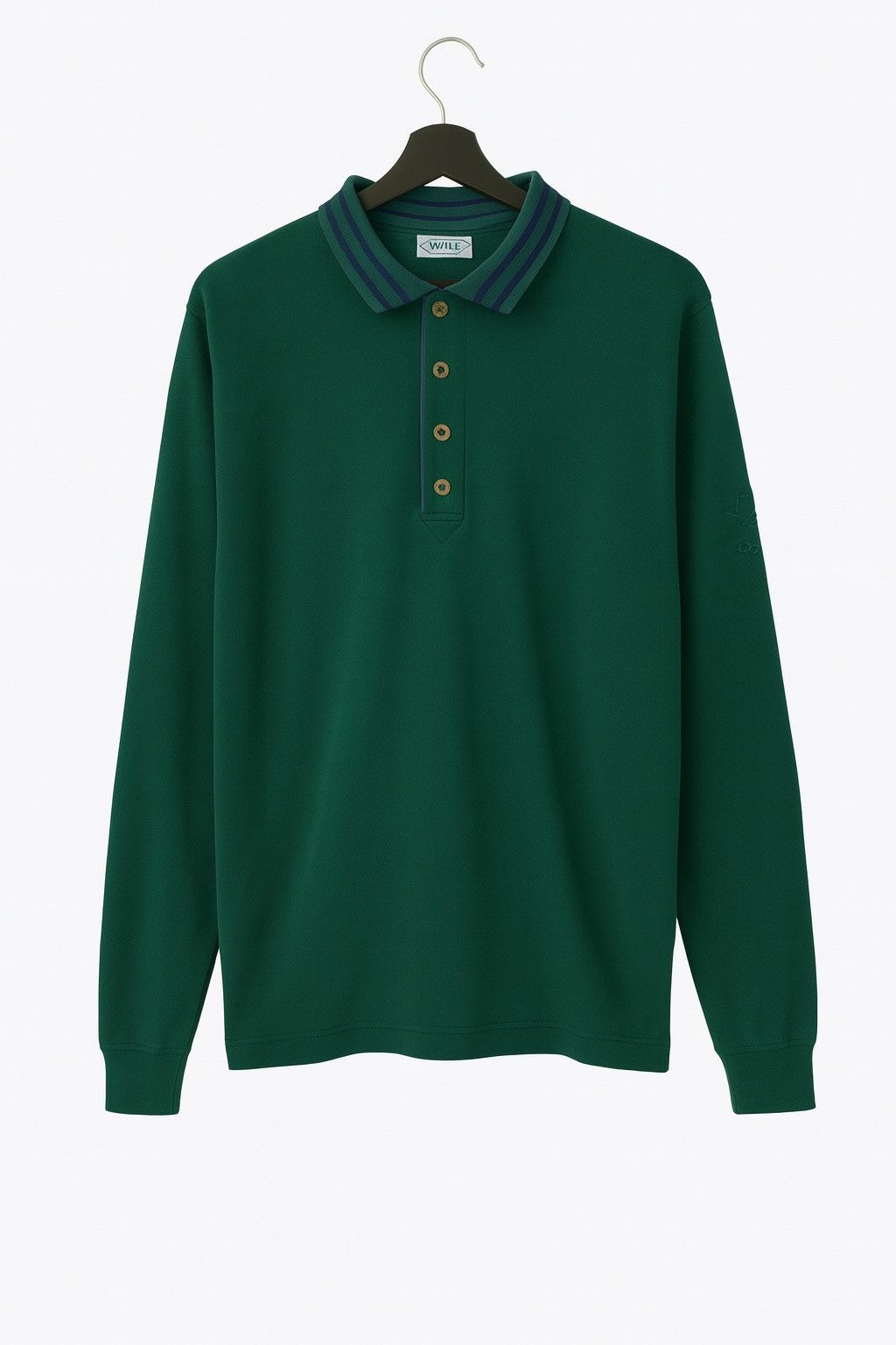 Cutter & Buck Vintage Cutter & Buck Green Long Sleeve Polo Sweatshirt Size US L / EU 52-54 / 3 - 1 Thumbnail