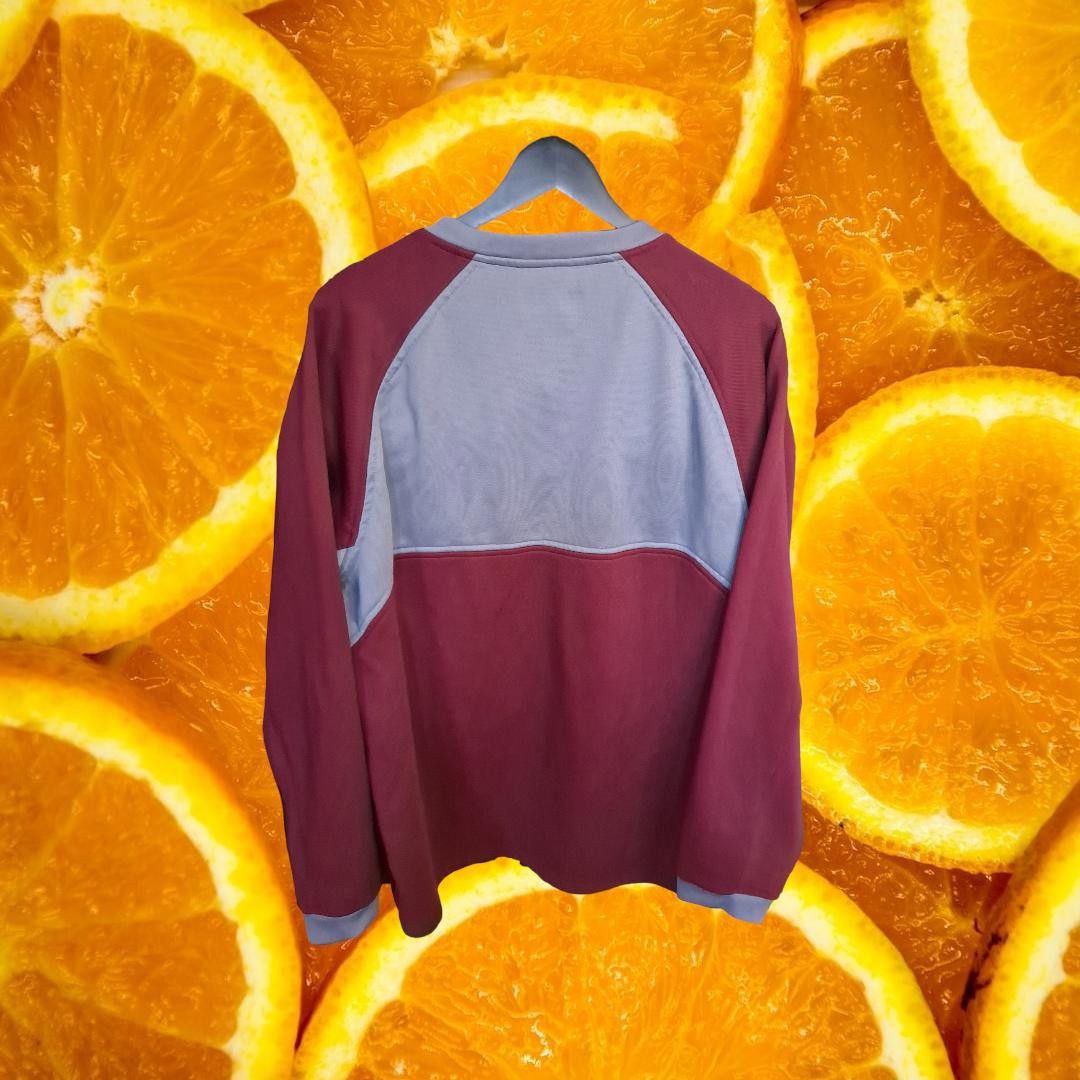 Adidas Adidas Maroon and Gray Sweatshirt with AS Logo in Middle Siz Size US XL / EU 56 / 4 - 8 Thumbnail