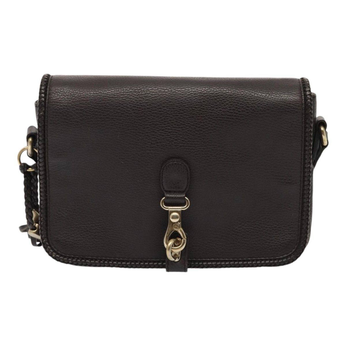 Gucci Marrakech Brown Leather Shoulder Bag (Pre-Owned) Size ONE SIZE - 1 Thumbnail