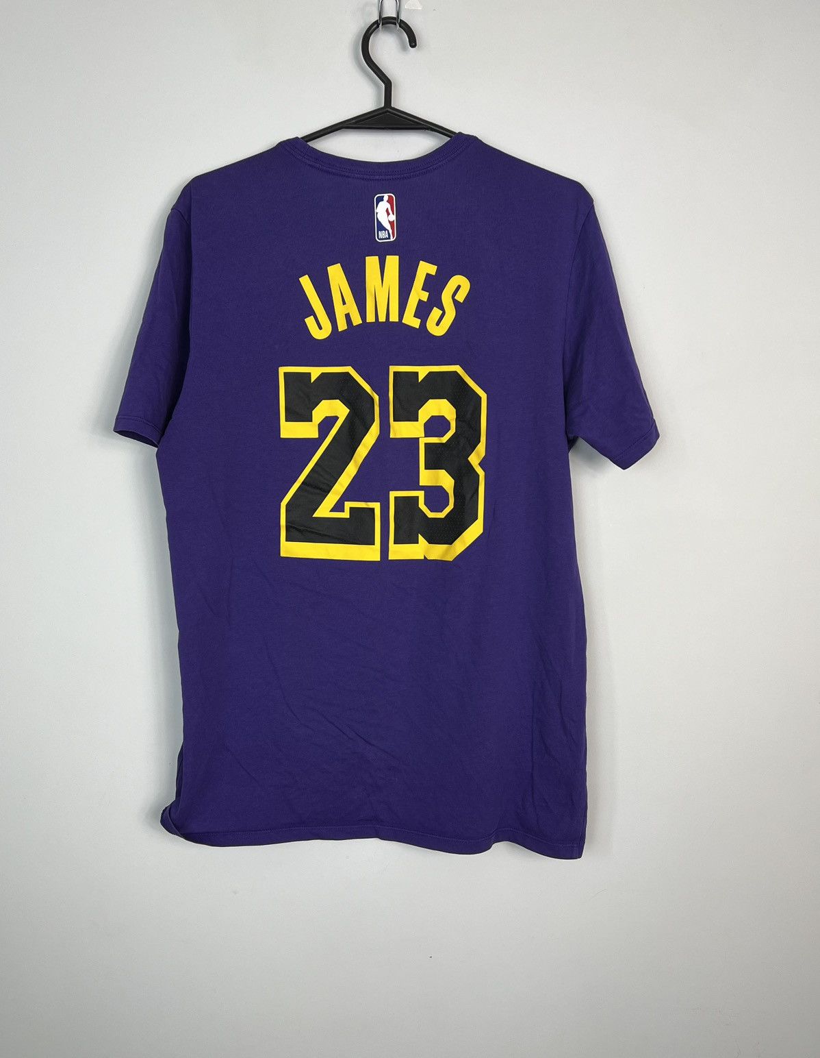 NBA × Nike Tshirt Nike Los Angeles Lakers #23 James Size US M / EU 48-50 / 2 - 2 Thumbnail