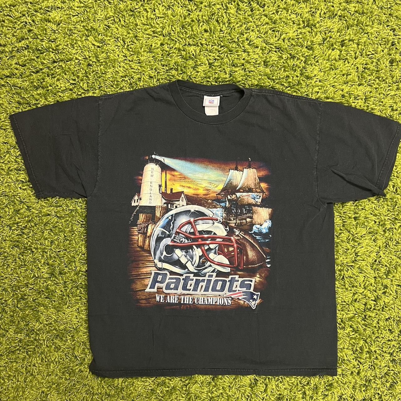 NFL × Vintage Vintage Patriots T-shirt Size US XL / EU 56 / 4 - 1 Thumbnail