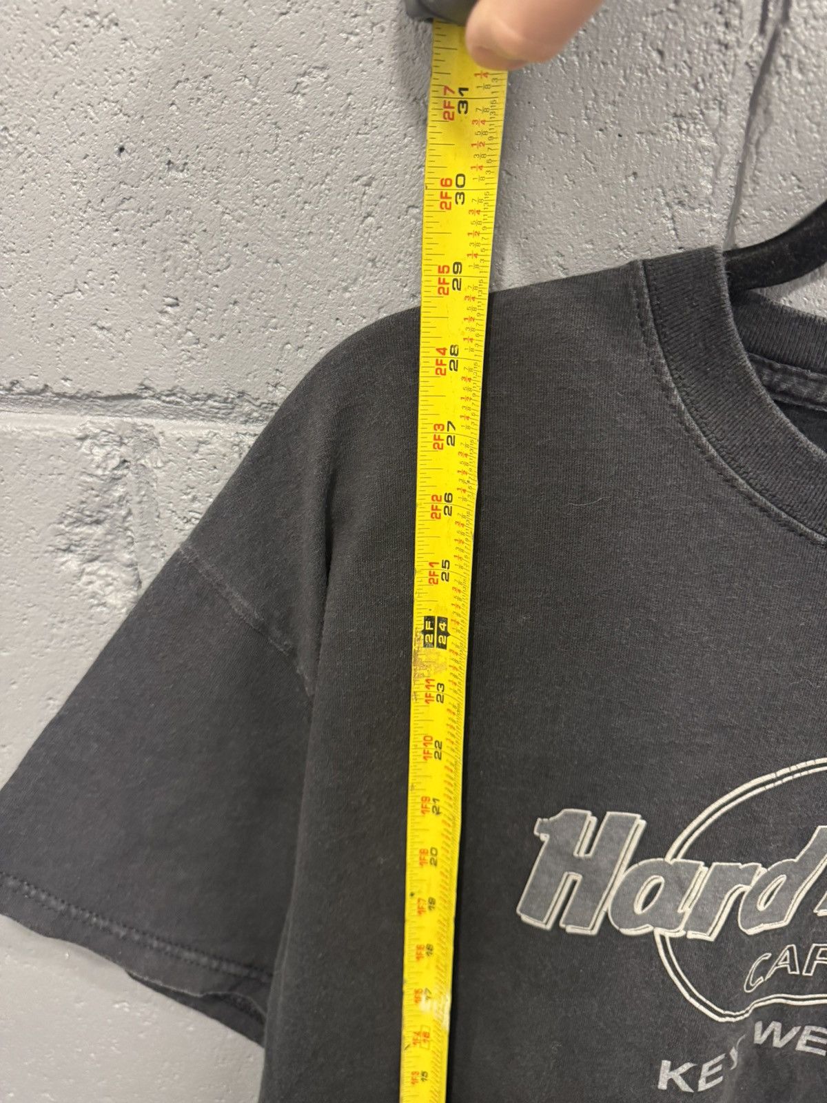 Hard Rock Cafe Vintage 90’s faded black Hard Rock Cafe shirt Size US L / EU 52-54 / 3 - 4 Thumbnail