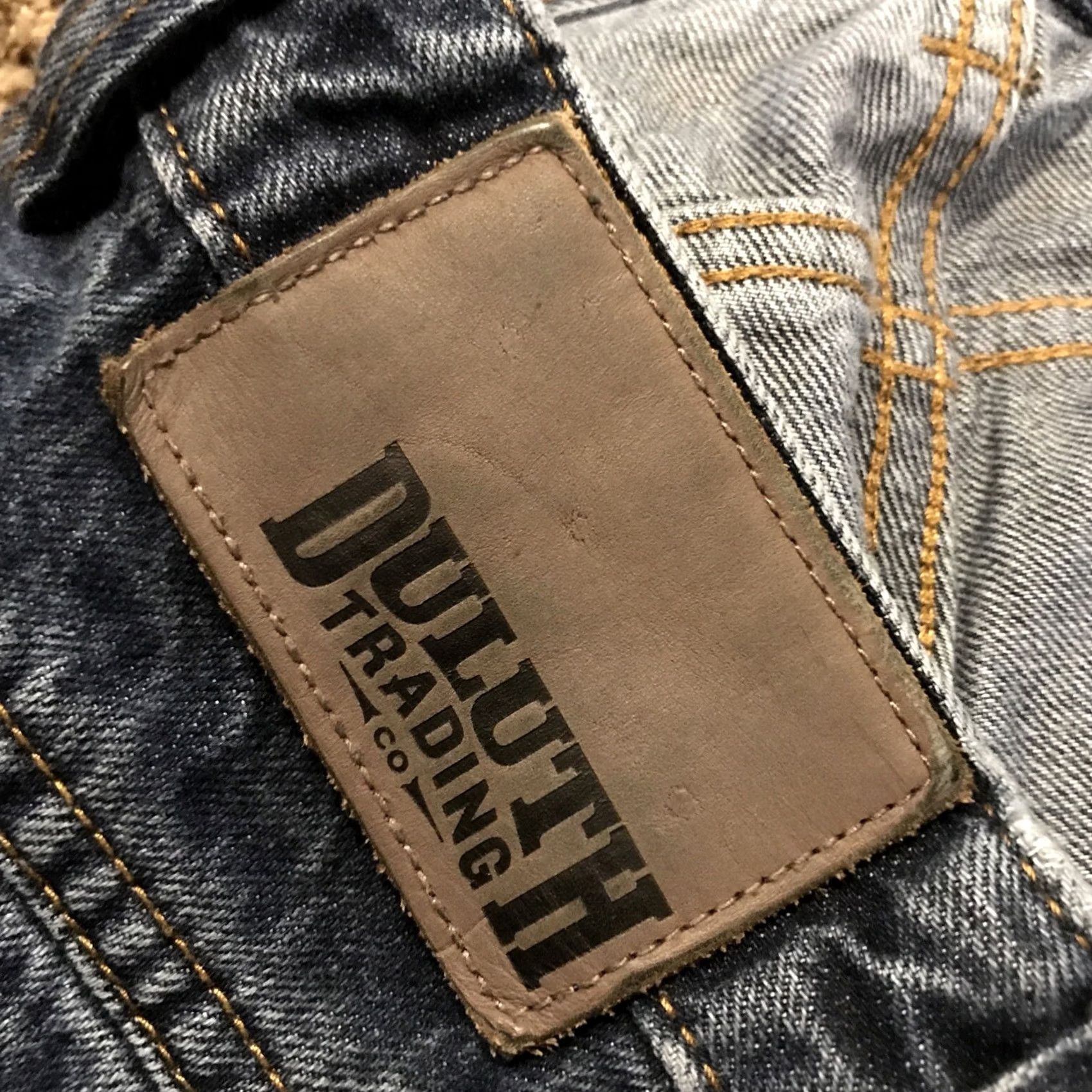 Denime Duluth Jeans Mens 42 Blue trading cotton denim b17 Size US 42 / EU 58 - 2 Thumbnail