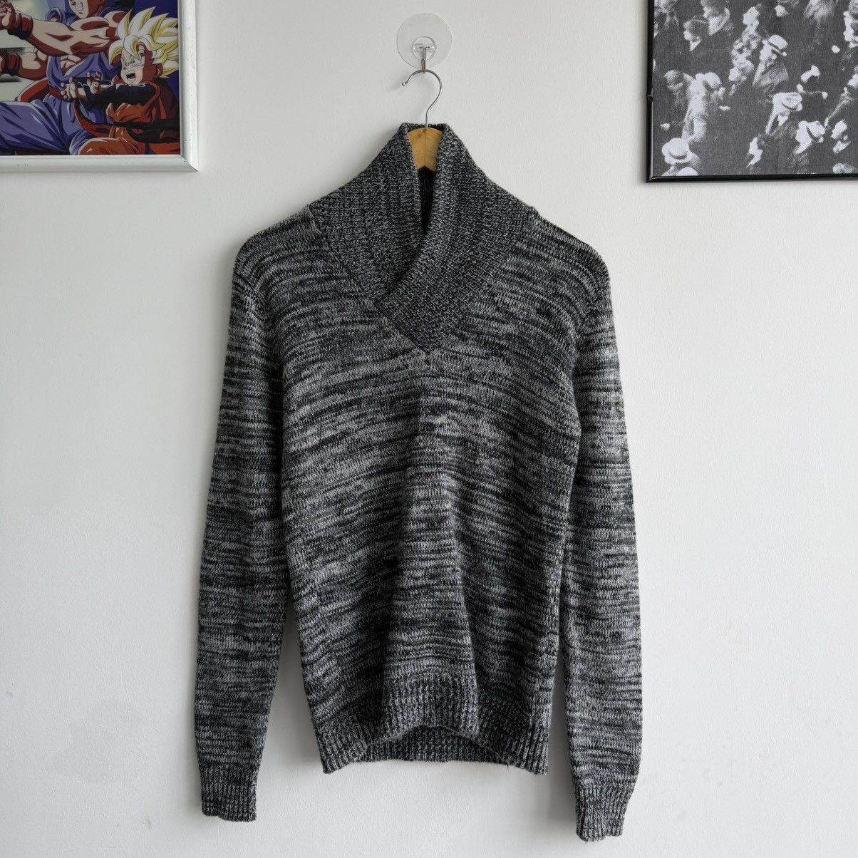 GOSTAR DE FUGA GOSTAR DE FUGA Mockneck Knit Sweater Size US S / EU 44-46 / 1 - 1 Thumbnail
