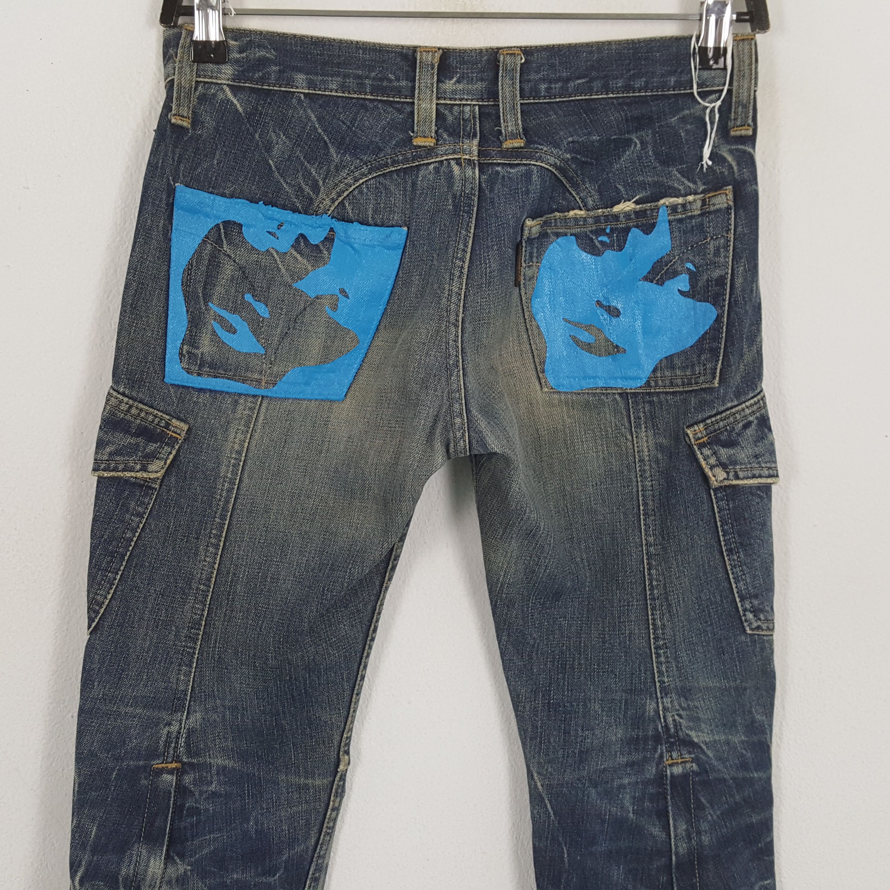 Hysteric Glamour × Japanese Brand × Vintage HYSTERIC GLAMOUR Japanese Brand Custom Art Jeans Size 27" / US 4 / IT 40 - 2 Thumbnail