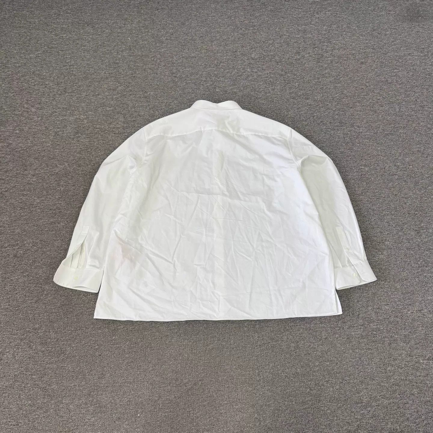 Loewe Loewe White Loose LS Shirt Subtle Big Logo Size 42 Size US XS / EU 42 / 0 - 2 Thumbnail