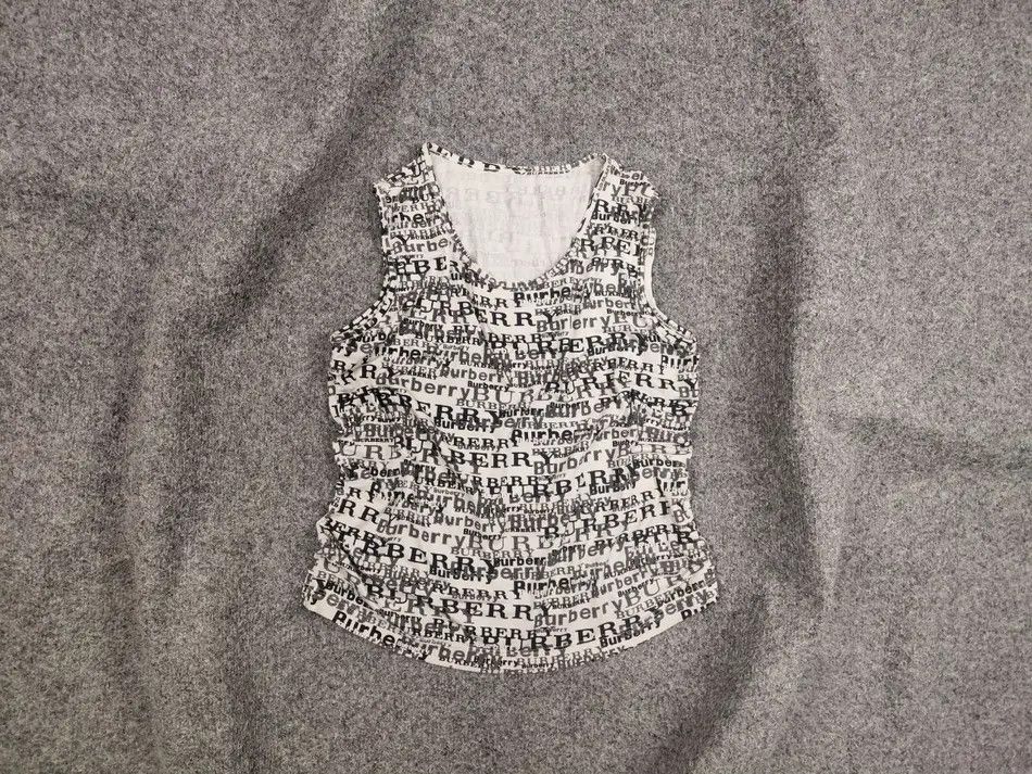 Burberry Burberry Vintage Authentic monogram Women's T-shirt tank top Size M / US 6-8 / IT 42-44 - 1 Thumbnail