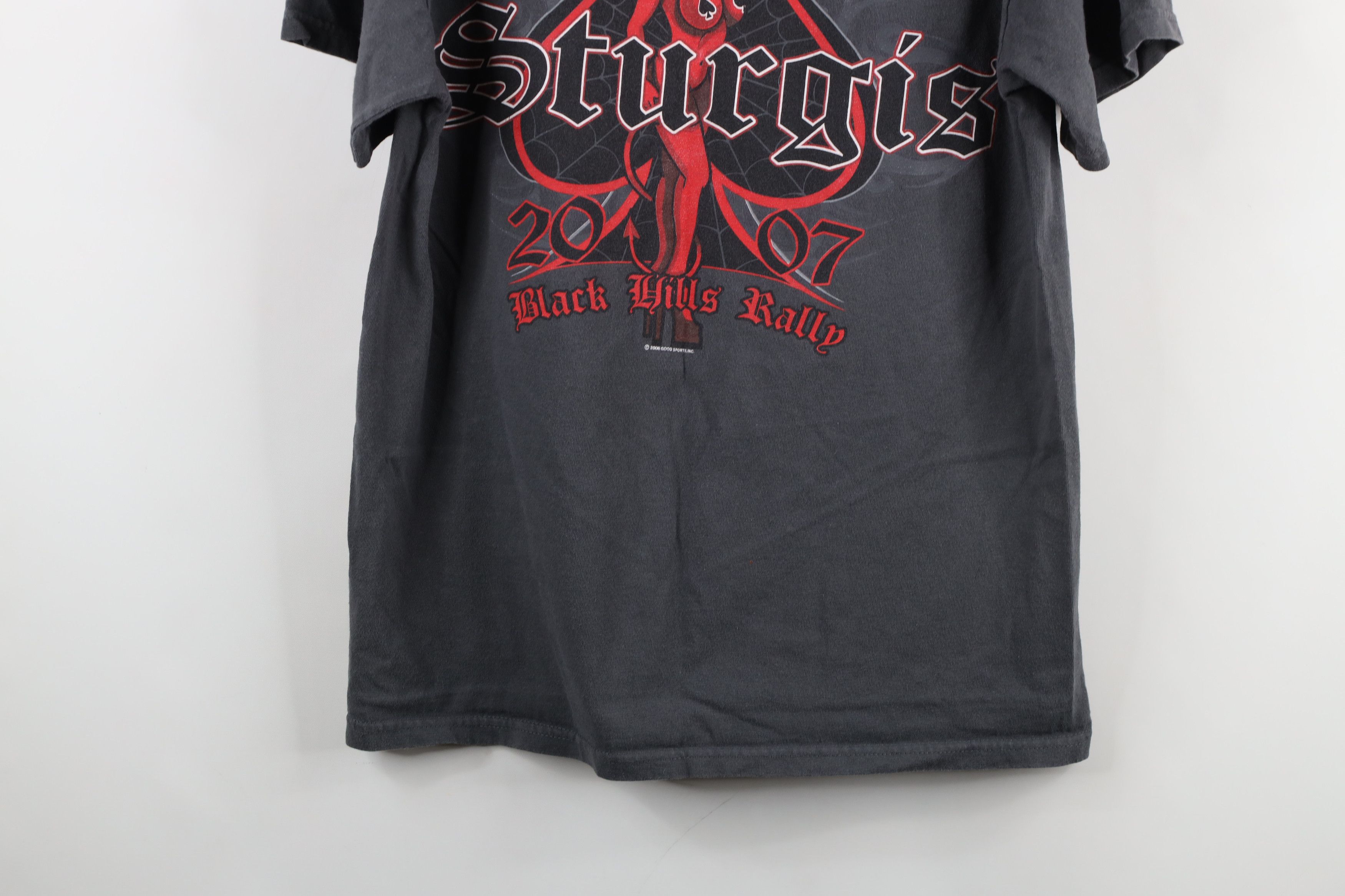 Vintage Vintage Y2K Streetwear Pinup Girl Sturgis Motorcycle T-Shirt Size US M / EU 48-50 / 2 - 15 Thumbnail