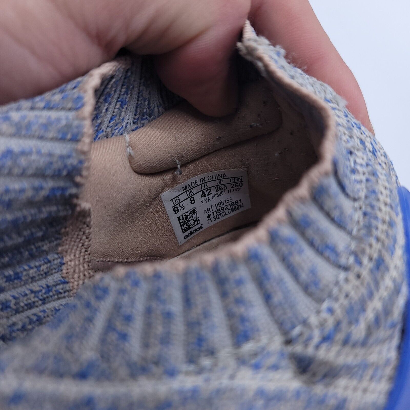 Adidas Adidas Ultraboost X Shoe Womens Size 9.5 BB6155 Gray Blue Size US 9.5 / IT 39.5 - 8 Thumbnail