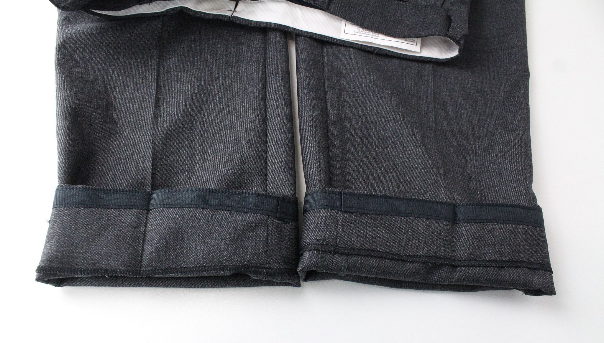 Suitsupply LAZIO UK38R Wool S110s Perennial Grey 2-Piece Slim 72240 Size 38R - 12 Thumbnail