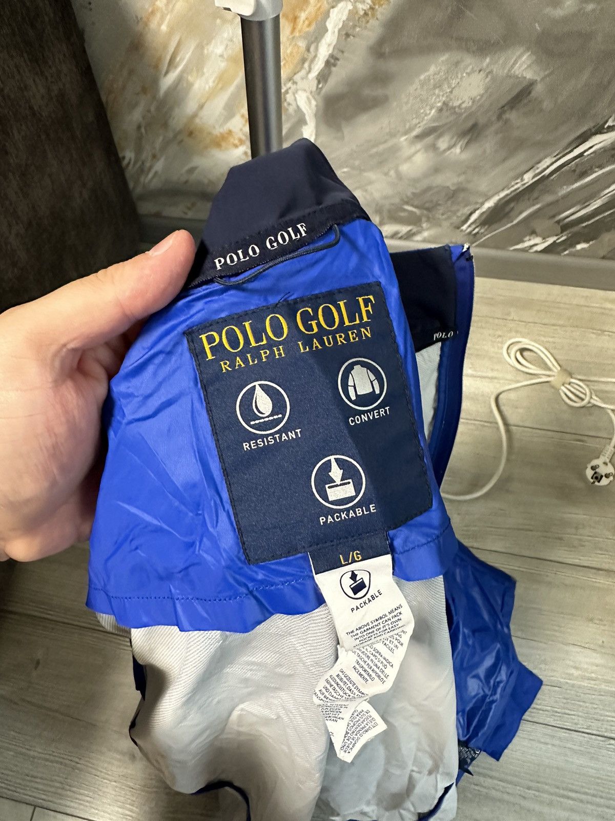 RLX Ralph Lauren Ralph Lauren Polo Golf Jacket Vest Blue Size US L / EU 52-54 / 3 - 12 Thumbnail