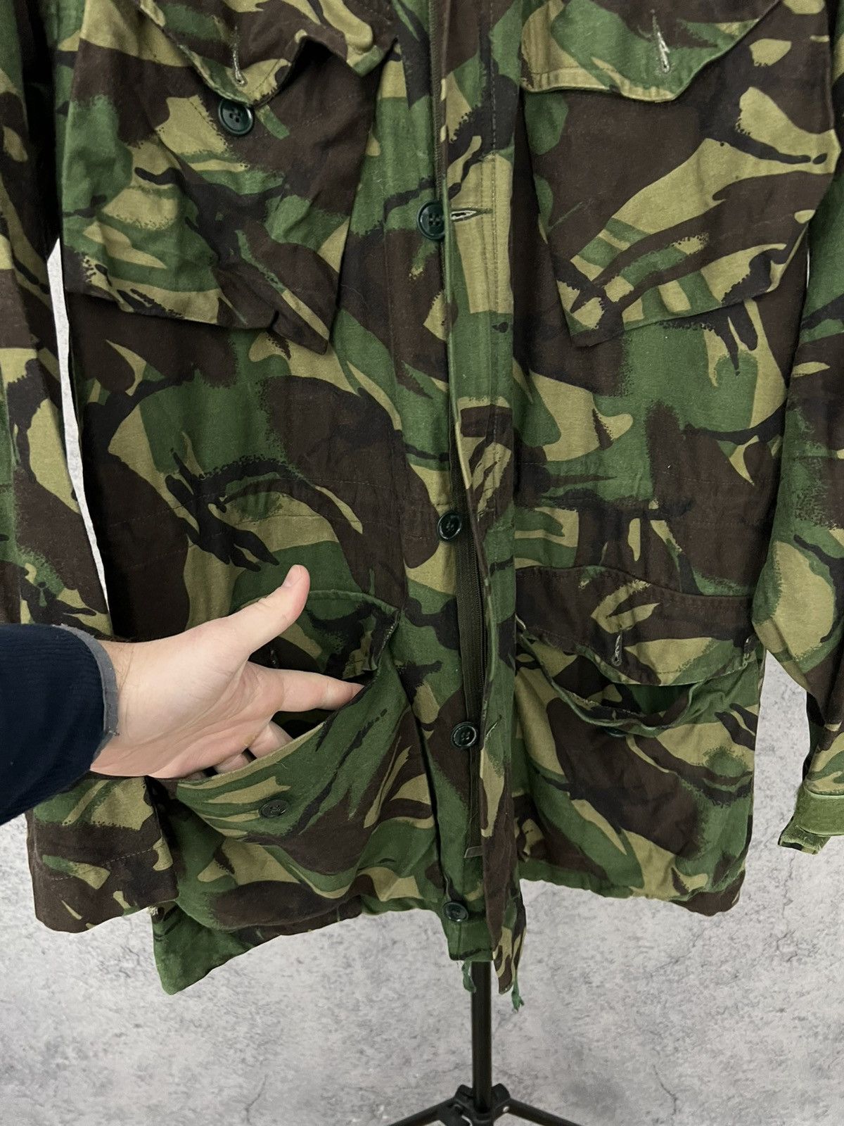 Vintage Vintage NATO Military Camouflage Jacket 00s Size US L / EU 52-54 / 3 - 12 Thumbnail