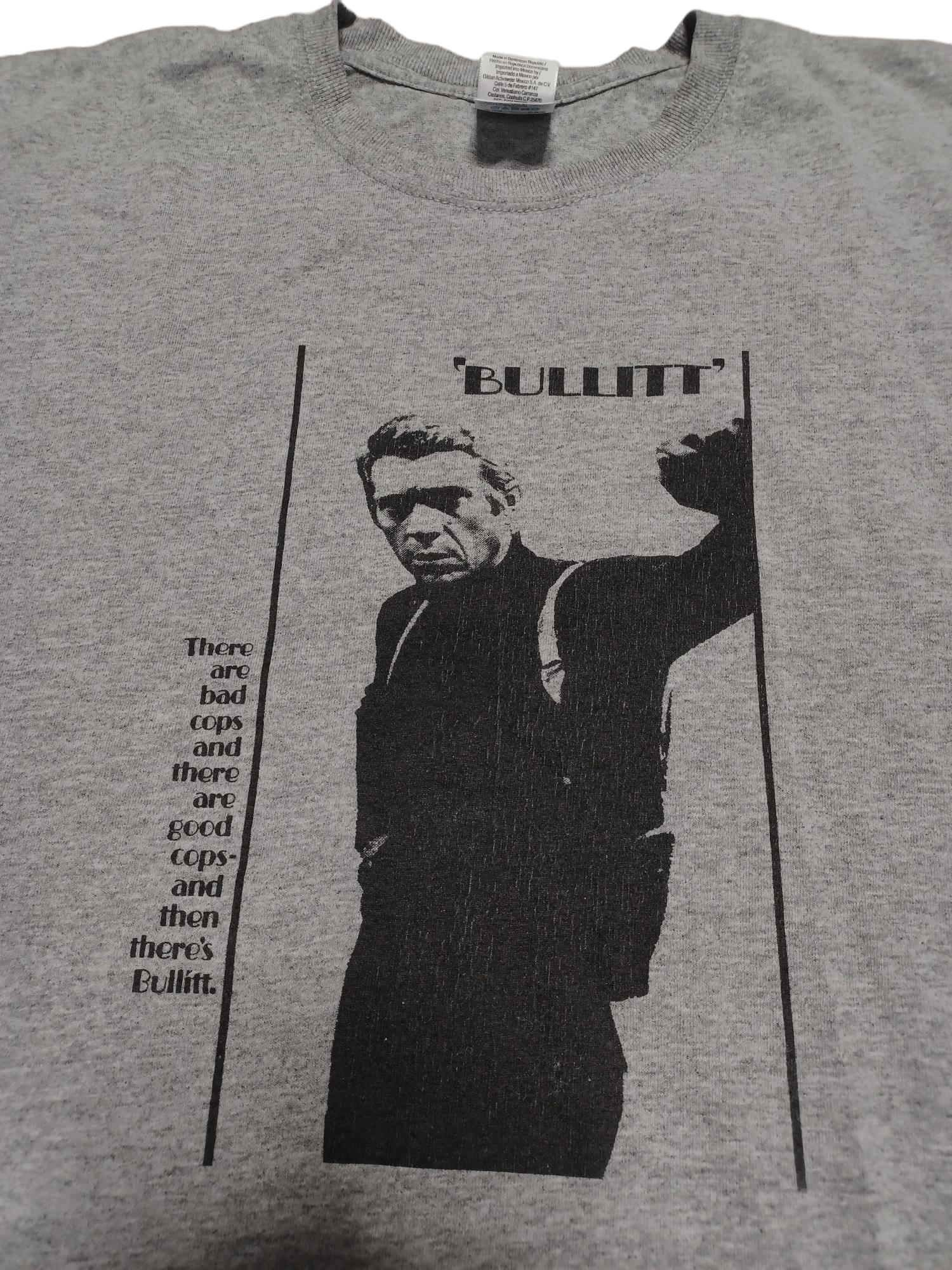 Gildan BULLITT MOVIE COP GILDAN VINTAGE HEAVY COTTON TEE Size US L / EU 52-54 / 3 - 2 Thumbnail