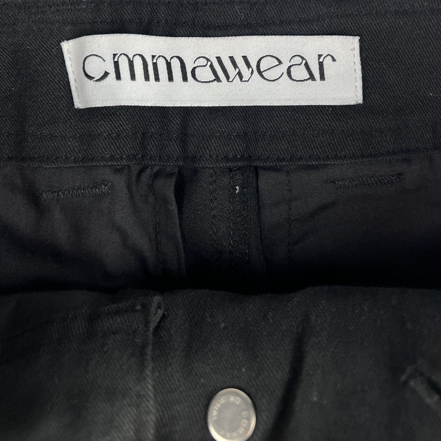 CMMAWEAR Cmmawear Hourglass Ink Black Back Zip Cargo Pants Size US 30 / EU 46 - 4 Thumbnail