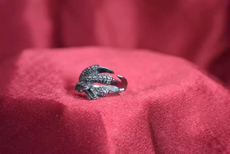 Jewelry Eagle's Claw Jewelry Rings Open Size Chrome Ring (Size 7-13) Size ONE SIZE - 4 Thumbnail