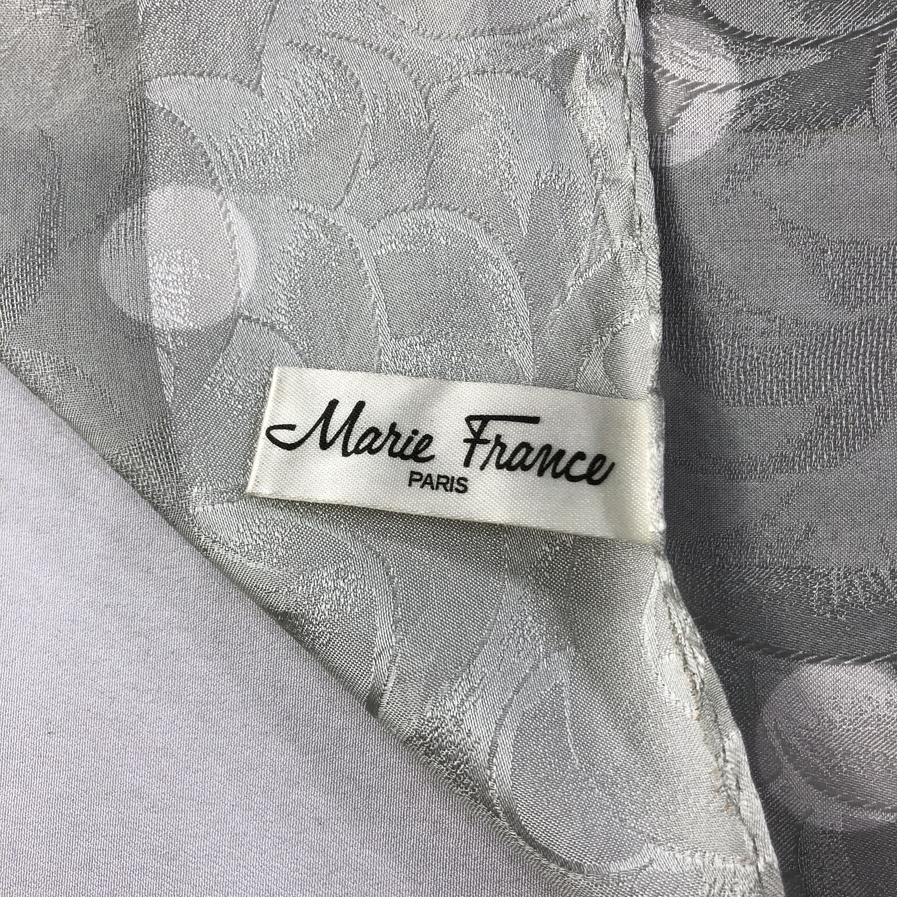 Vintage Vintage Marie France Silk Scarf Size ONE SIZE - 5 Thumbnail