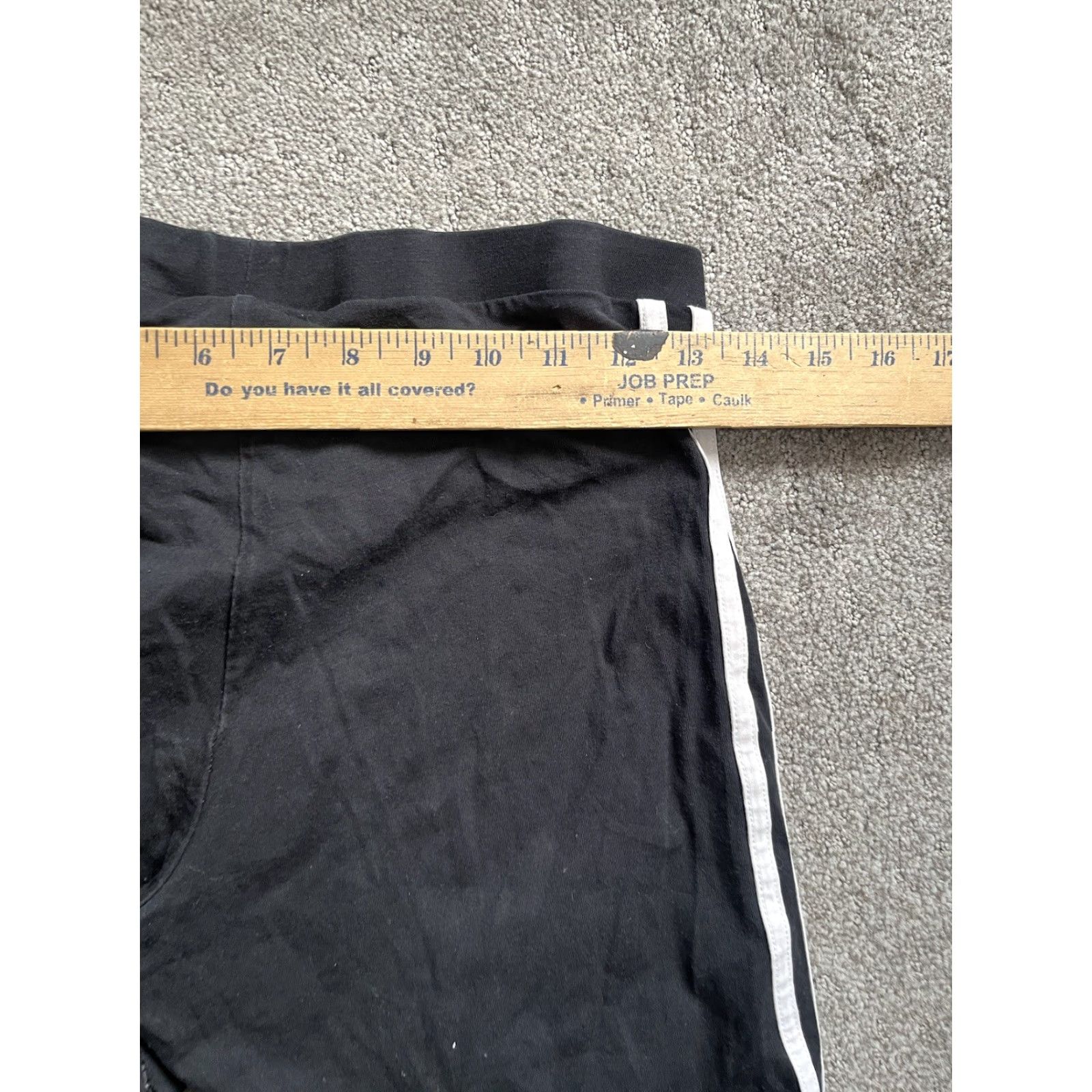 Adidas Adidas Pants Womens M Black Compression Athletic Leggings Running 26X26 Everyday Sports Size 32" / US 10 / IT 46 - 5 Thumbnail