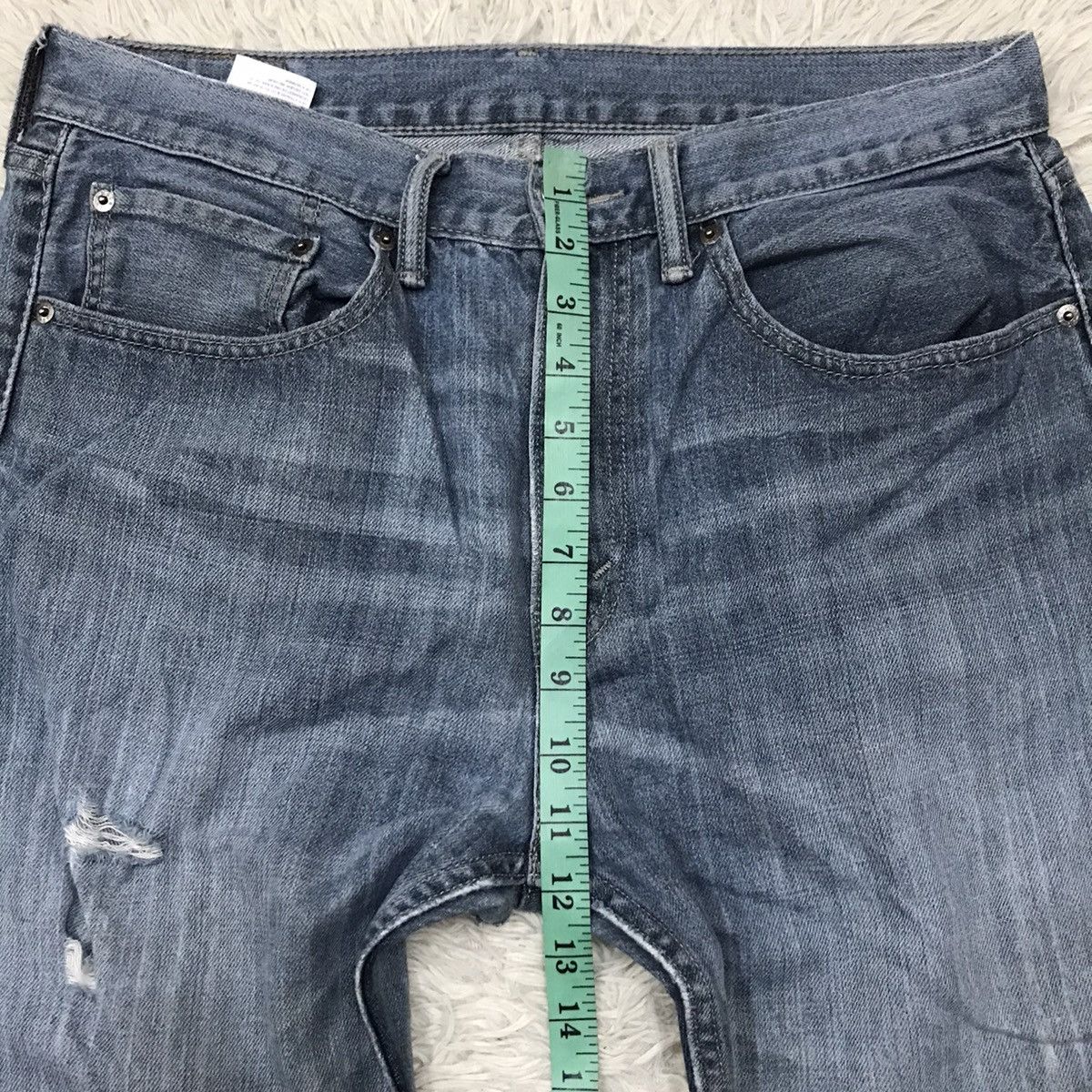 Levi's Vintage Clothing × Vintage Vintage Levis Lot 505 Single R Distressed Denim Jeans Size US 34 / EU 50 - 25 Thumbnail