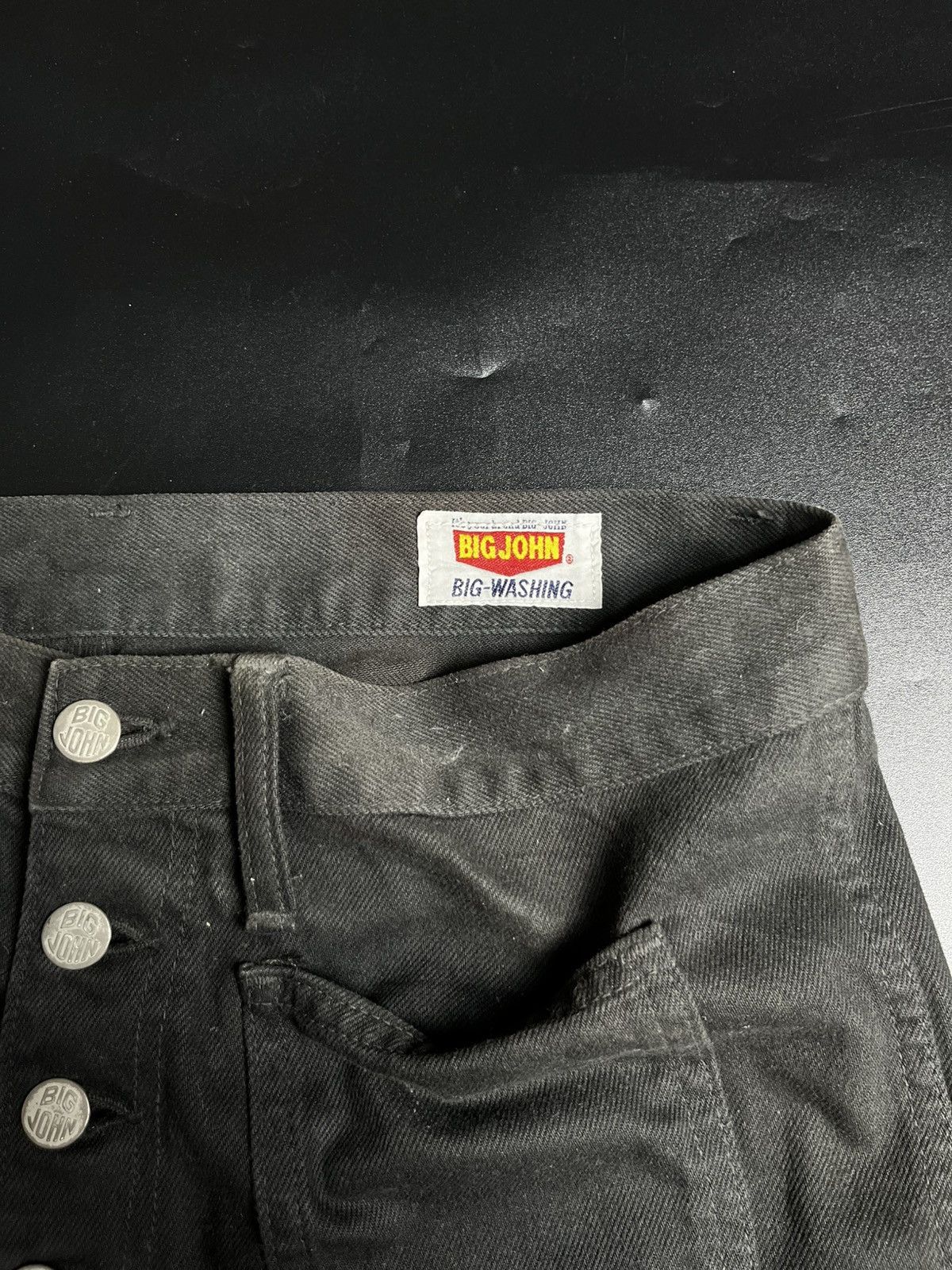 If Six Was Nine × Japanese Brand × Le Grande Bleu (L.G.B.) Super Flare Big John Distressed Jeans Size US 30 / EU 46 - 8 Thumbnail