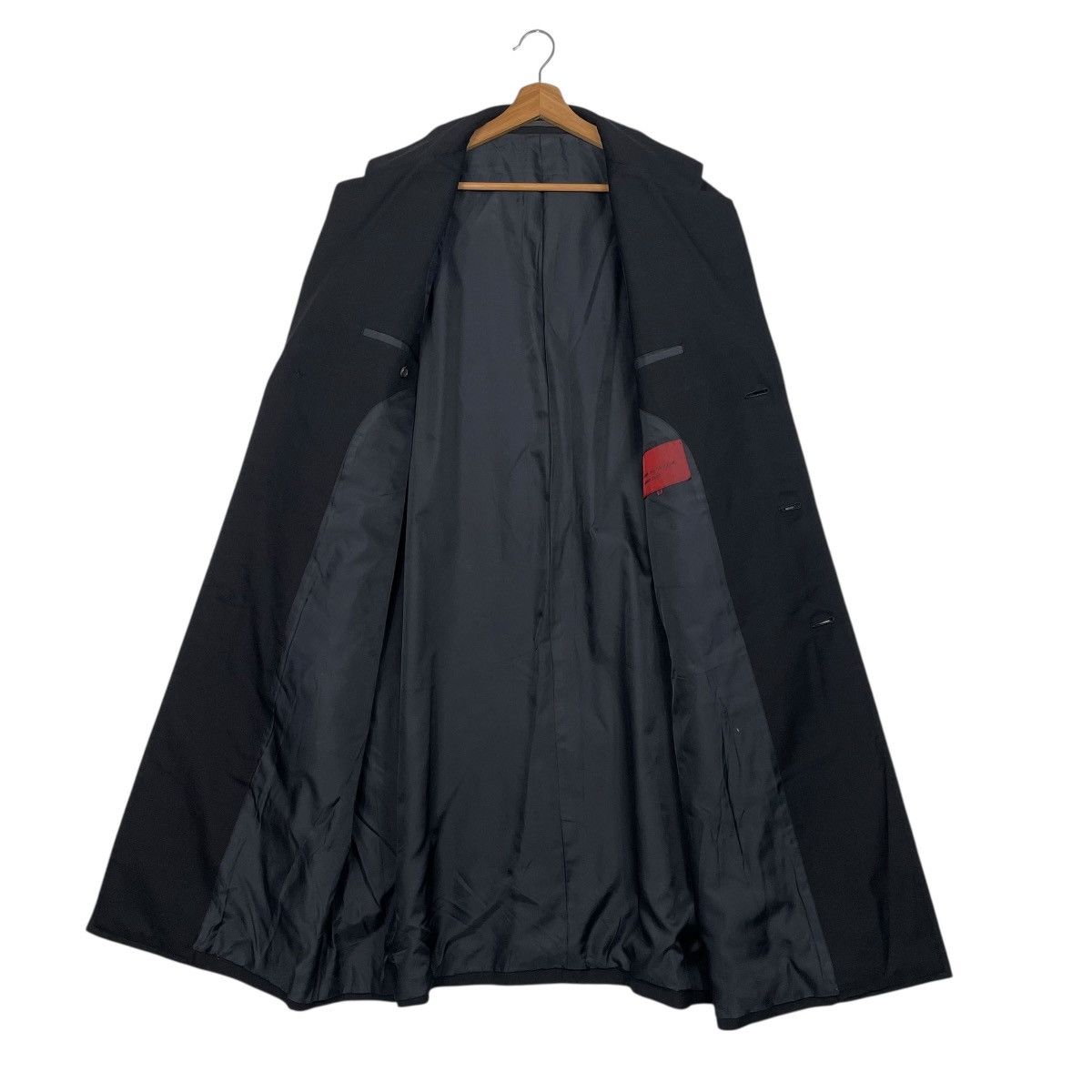 Comme des Garcons Homme Deux Vtg AD1988 Comme Des Garcons Homme Deux Wool Overcoat Size US M / EU 48-50 / 2 - 12 Thumbnail