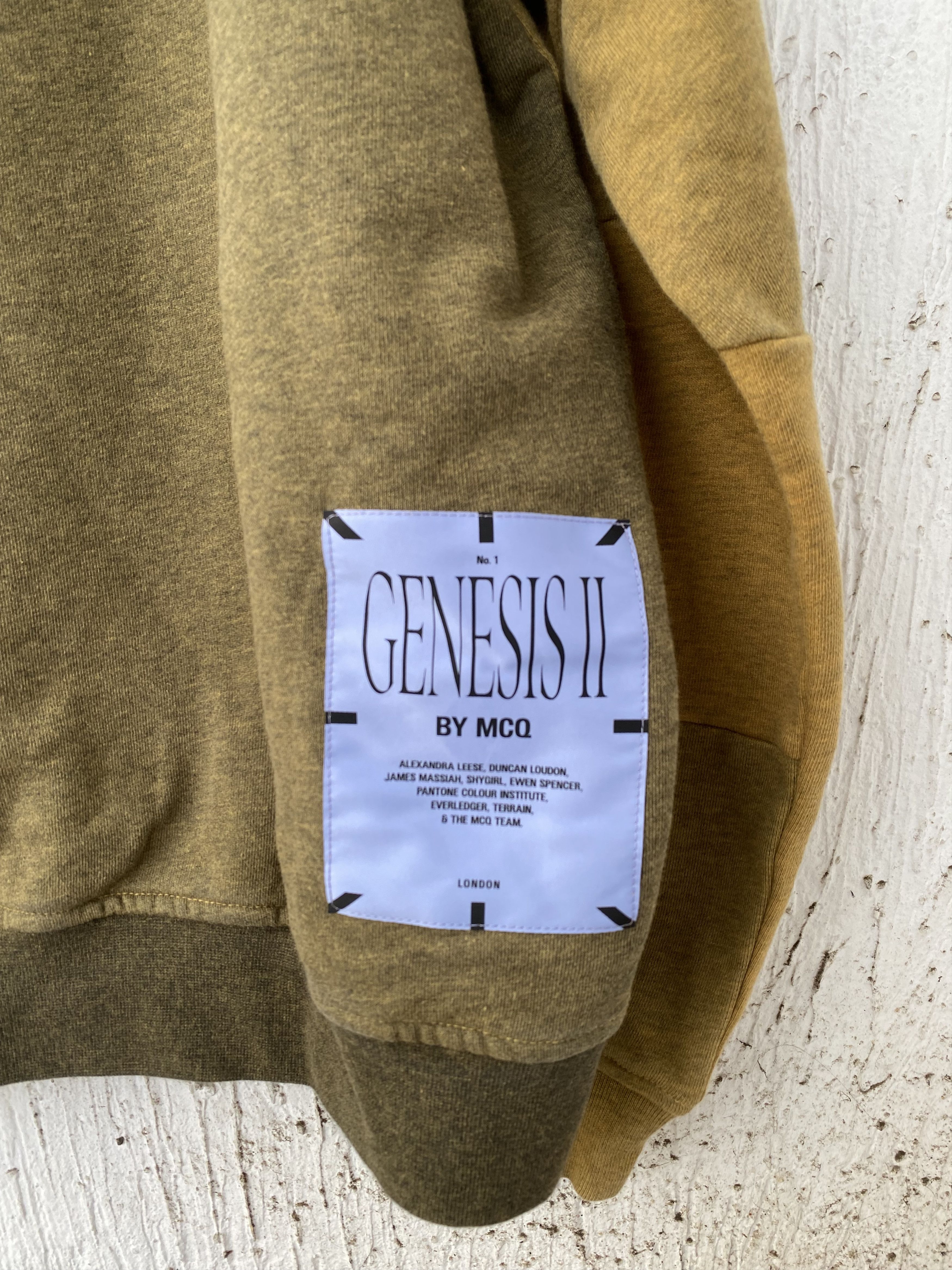 Alexander McQueen 'cut up' amber hoodie Size US L / EU 52-54 / 3 - 3 Thumbnail