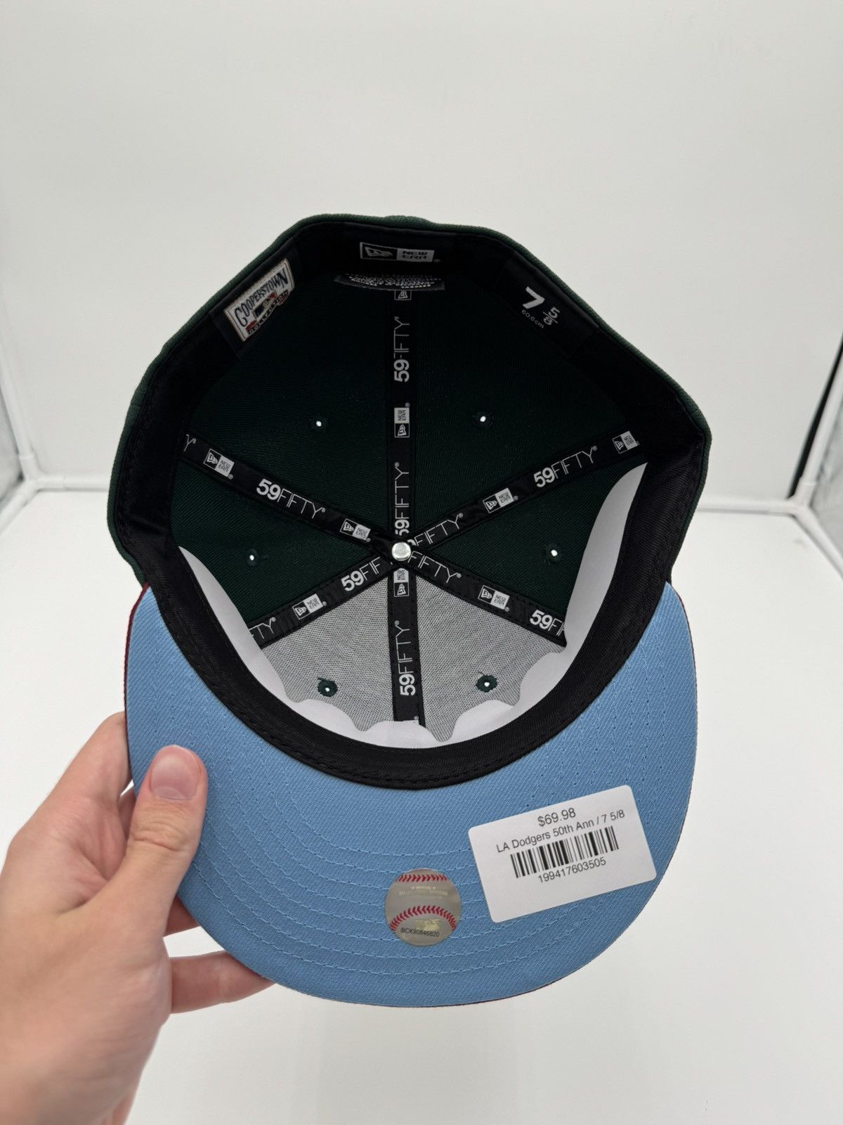 New Era Los Angeles Dodgers Fitted 50th Anniversary Patch Rushmore Size ONE SIZE - 15 Thumbnail