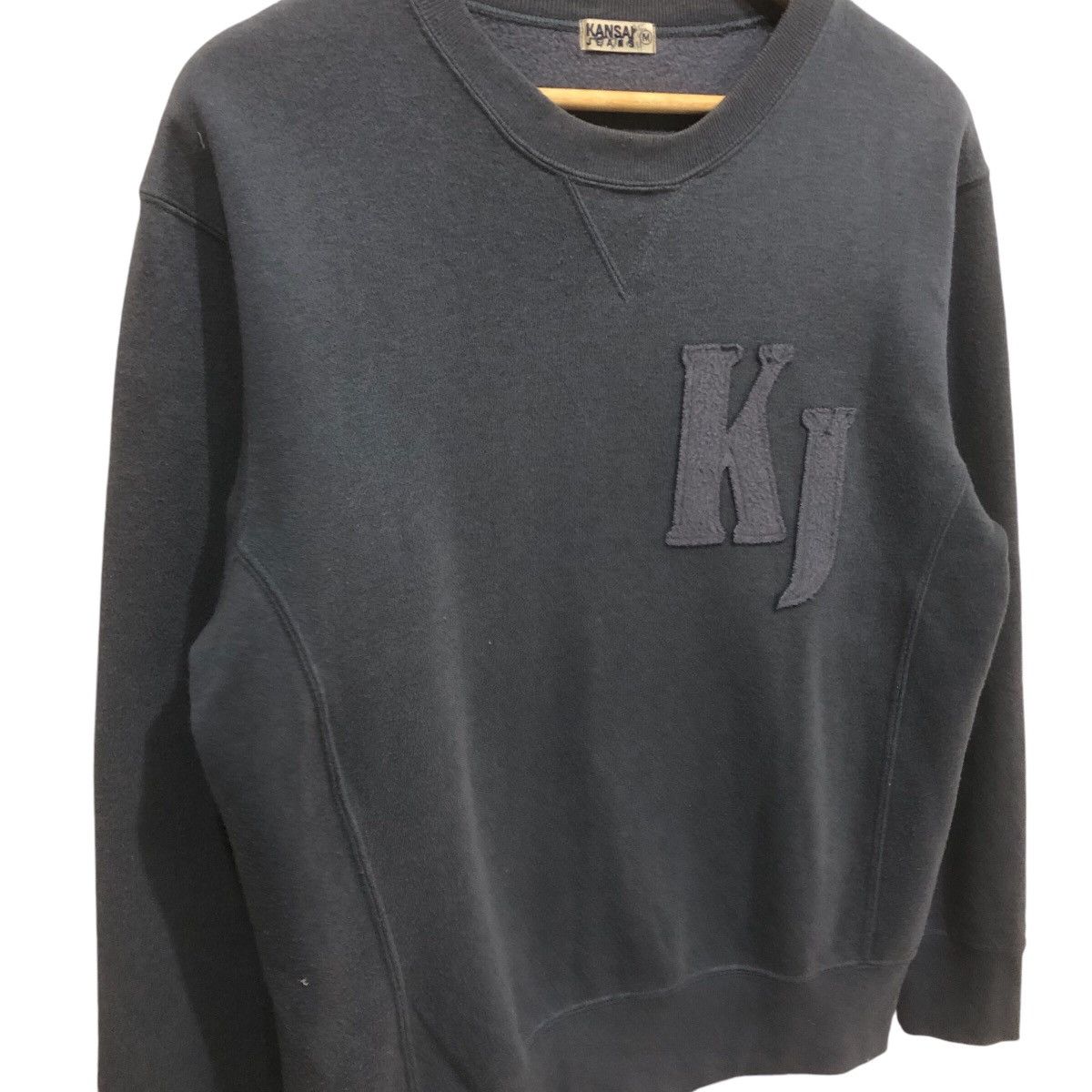 Japanese Brand × Kansai Yamamoto Kansai Jeans By Kansai Yamamoto Sweatshirt Size US M / EU 48-50 / 2 - 2 Thumbnail