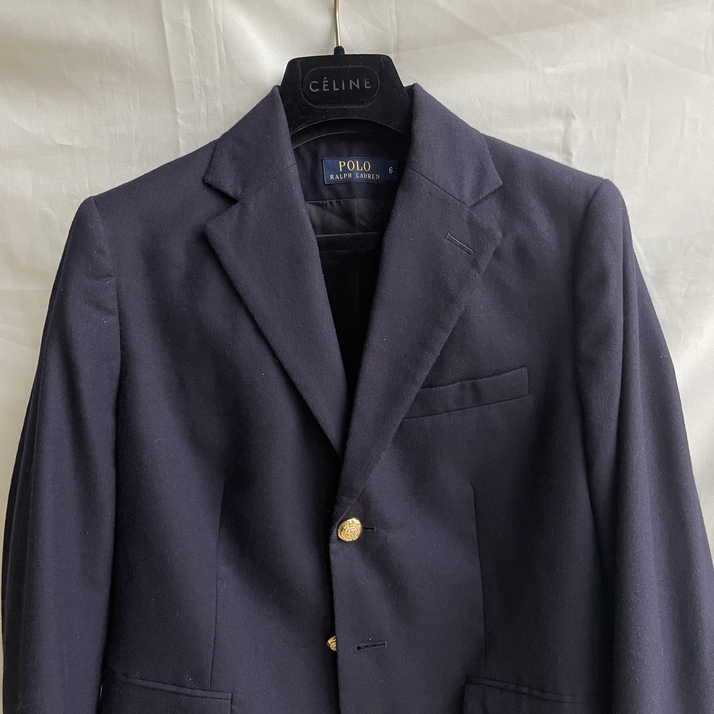 Polo Ralph Lauren Polo Ralph Lauren Womens University Wool Blazer Size 6 Size M / US 6-8 / IT 42-44 - 4 Thumbnail
