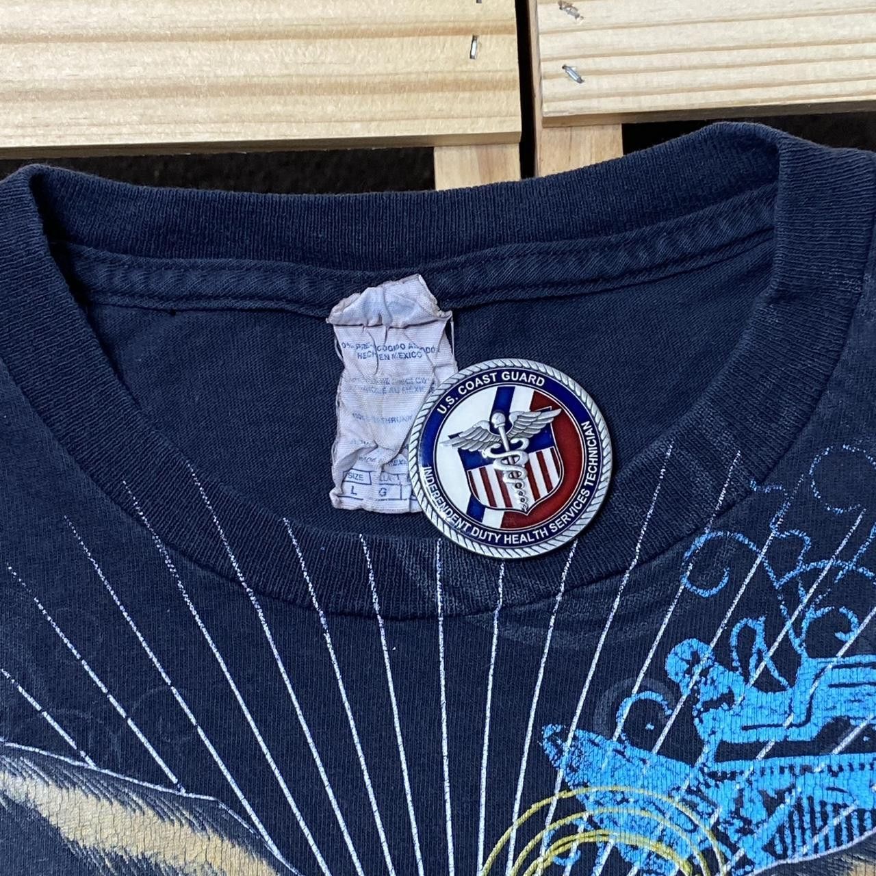 Delta Eagle Black Y2K Skate-Style Tee Size Large Size US L / EU 52-54 / 3 - 3 Thumbnail