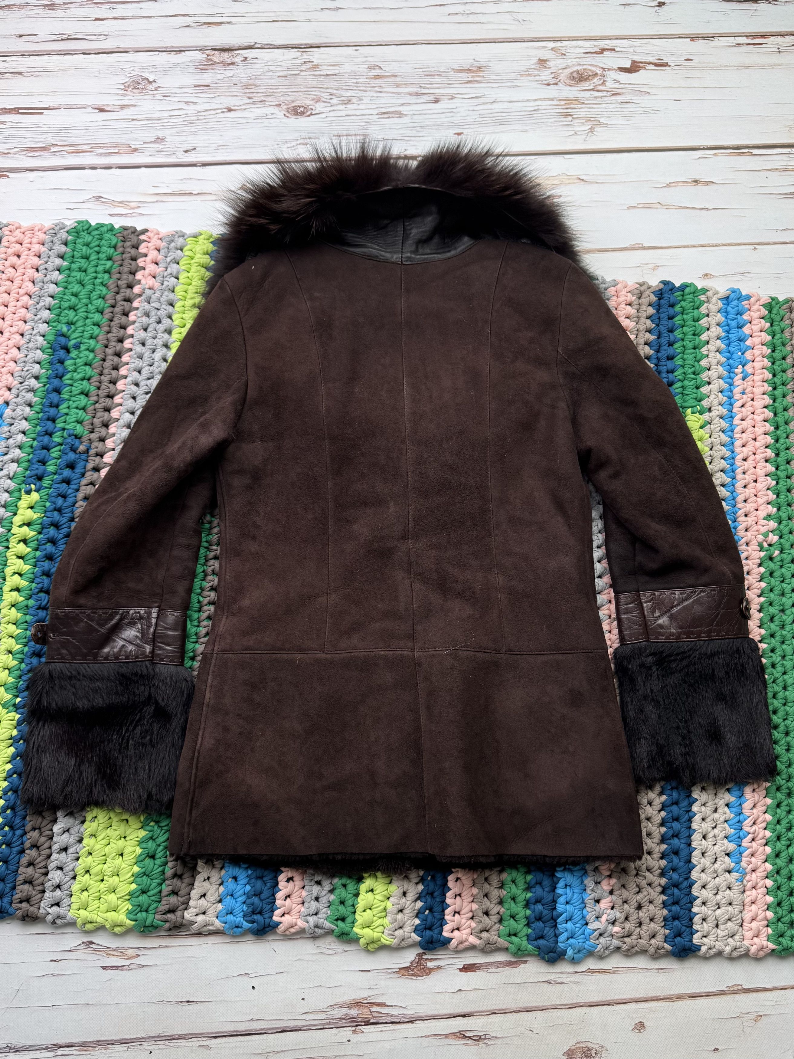 Hysteric Glamour Vintage Real Sheepskin Jacket With Real Fur Details D15V276) Size S / US 4 / IT 40 - 10 Thumbnail