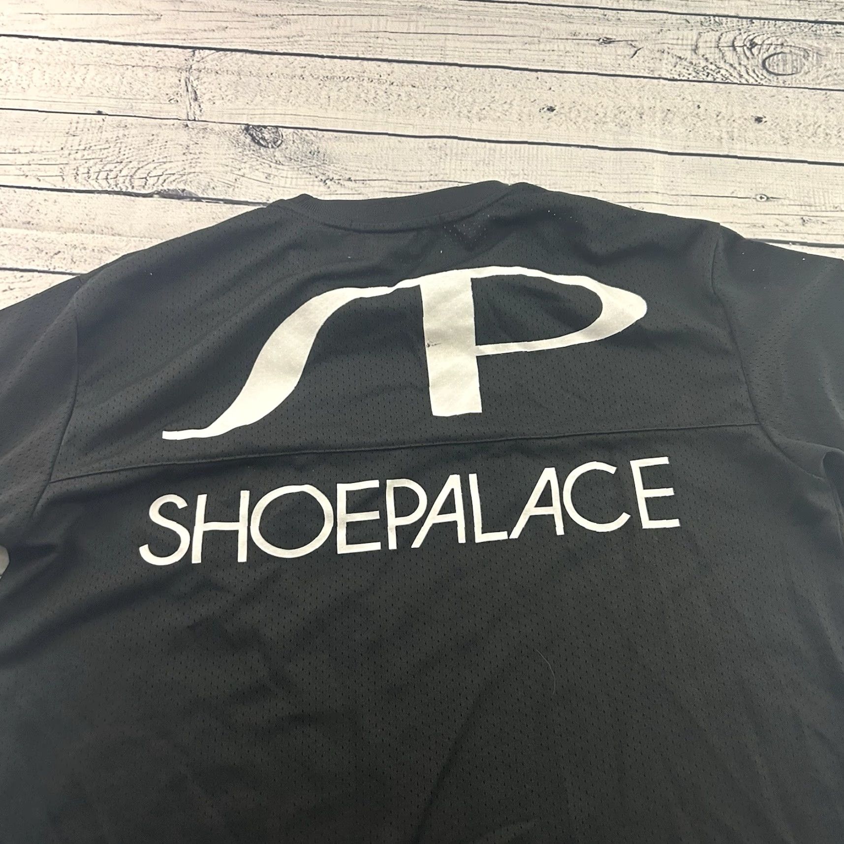 Palace Shoe Palace Shirt Short Sleeve Jersey Shirt Men M Black Size US M / EU 48-50 / 2 - 7 Thumbnail