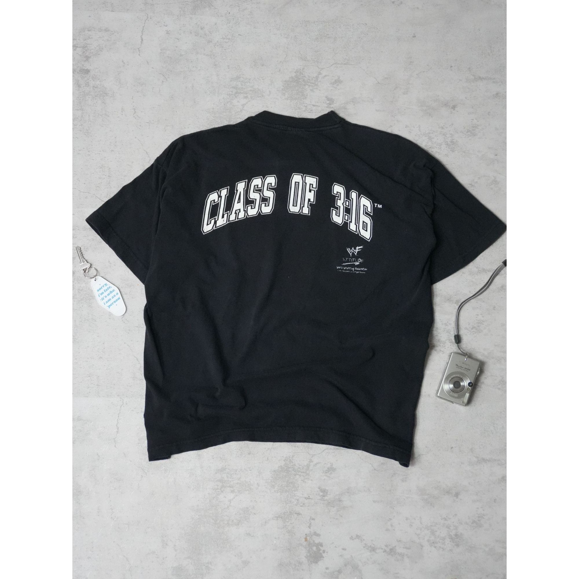 Other Rare Vintage 1998 Stone Cold University Class of 3:16 Wwf Wr Size US L / EU 52-54 / 3 - 5 Thumbnail