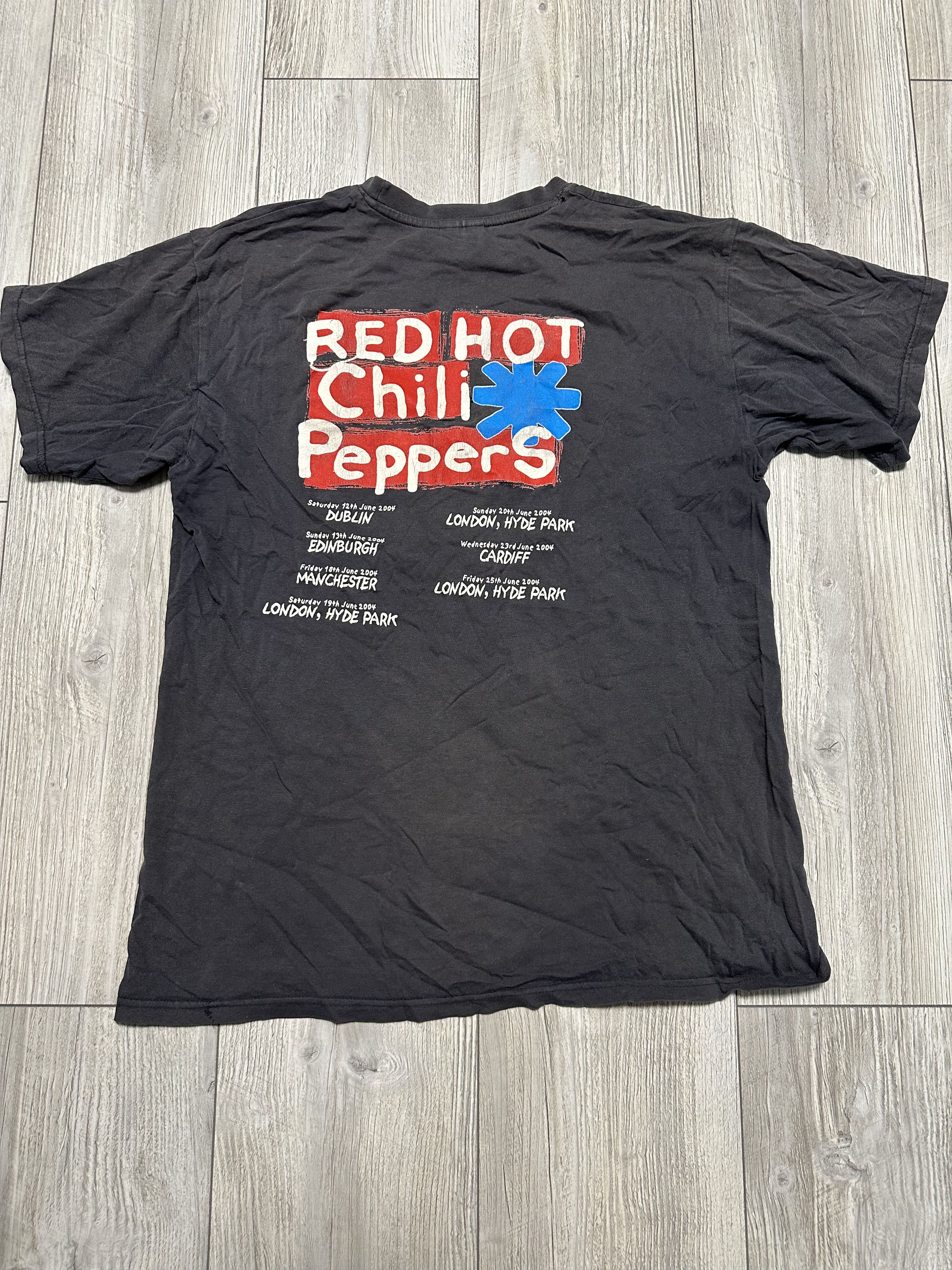 Bc Ethic VINTAGE Red Hot Chili Peppers 2004 Stadium Tour Y2K Size US M / EU 48-50 / 2 - 8 Thumbnail